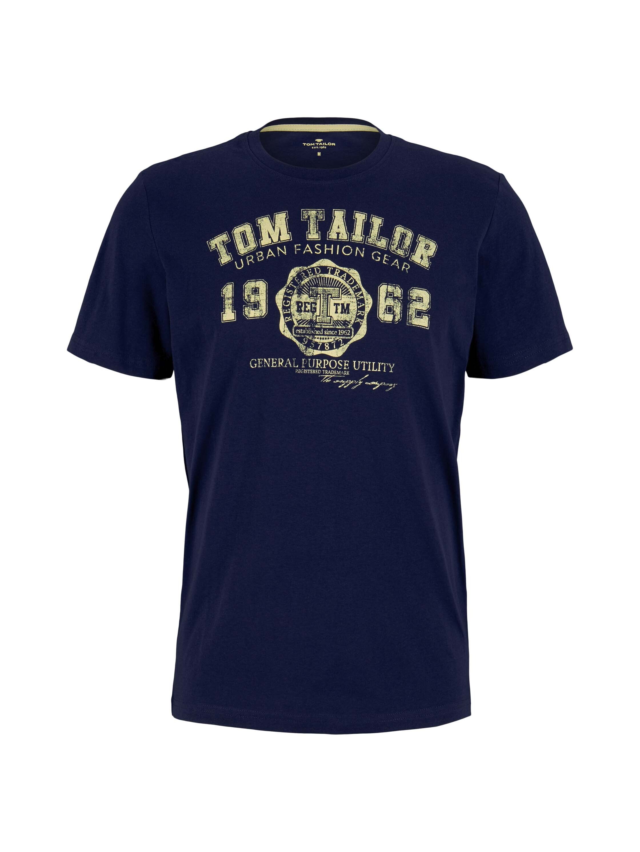 Tom Tailor T-Shirt Logo Kurzarmshirt 