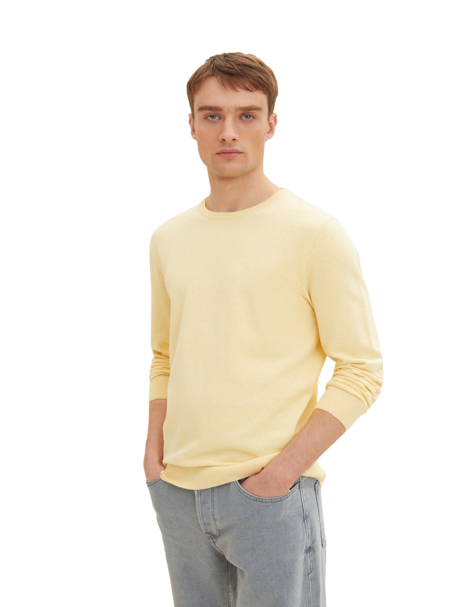 Tom Tailor Strickpullover Pullover R-Neck 