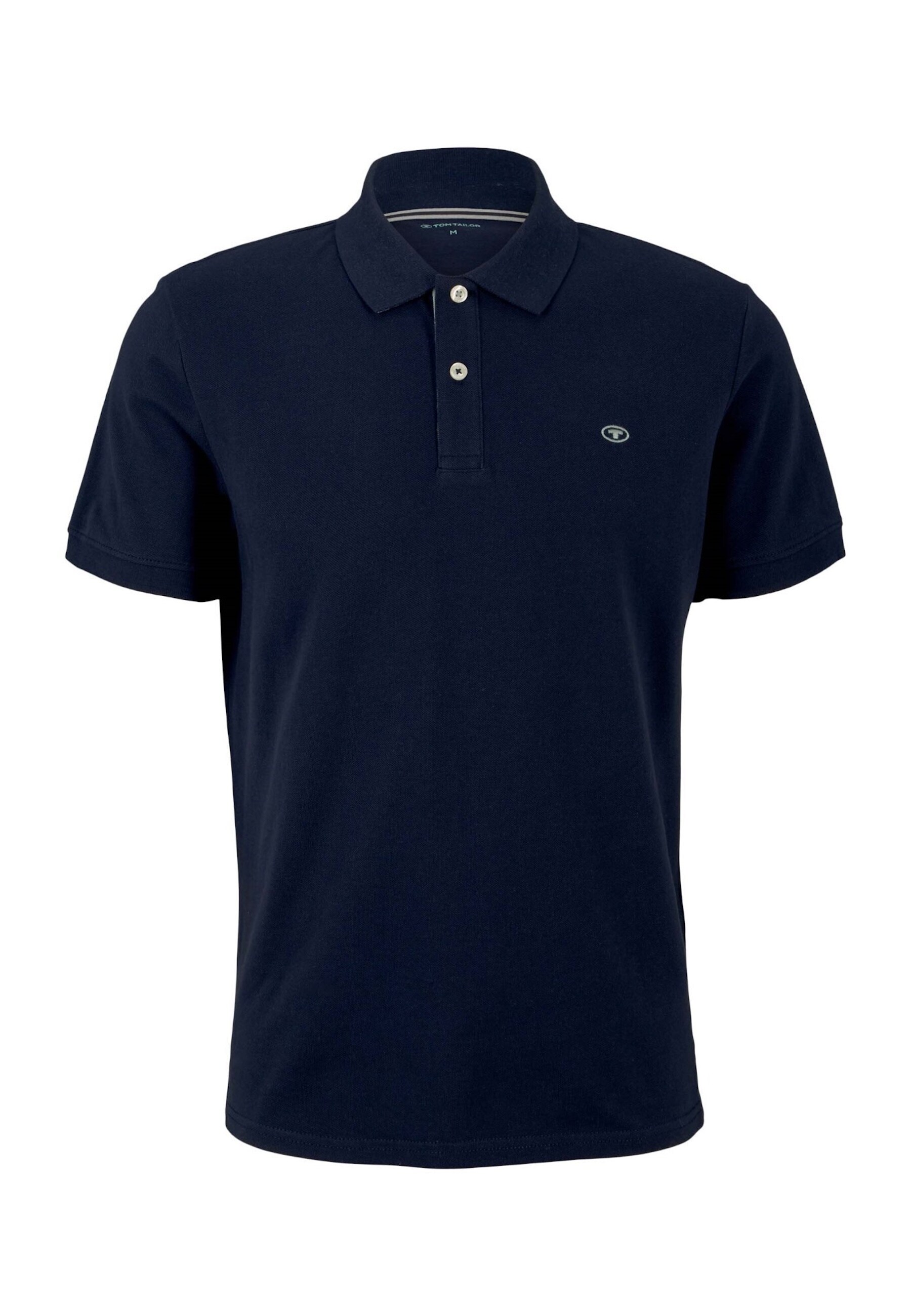 Tom Tailor Poloshirt Basic Poloshirt mit kleiner Logo-Stickerei 