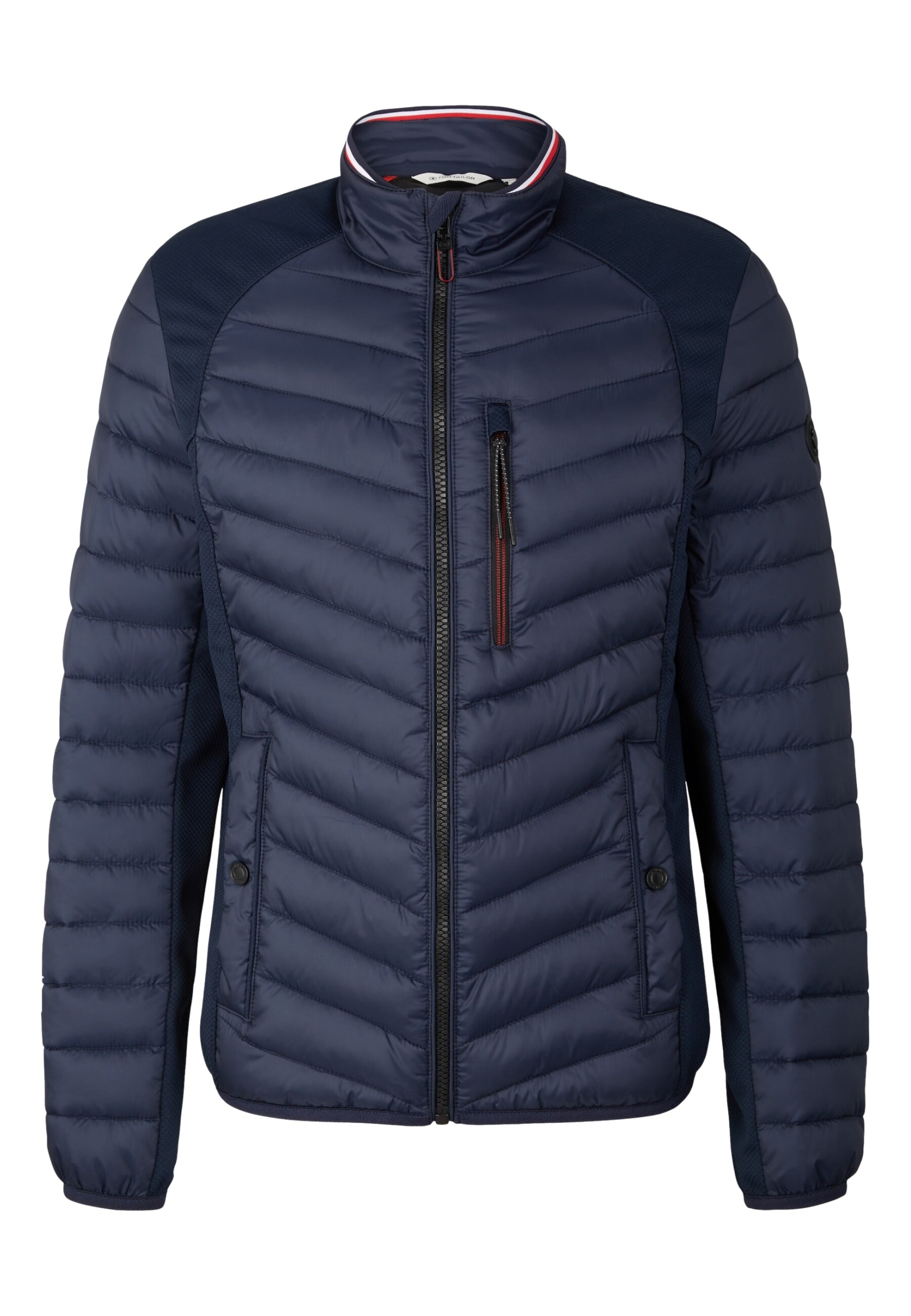 Tom Tailor Jacke Hybrid Steppjacke mit Stehkragen und Rei&szlig;verschluss 