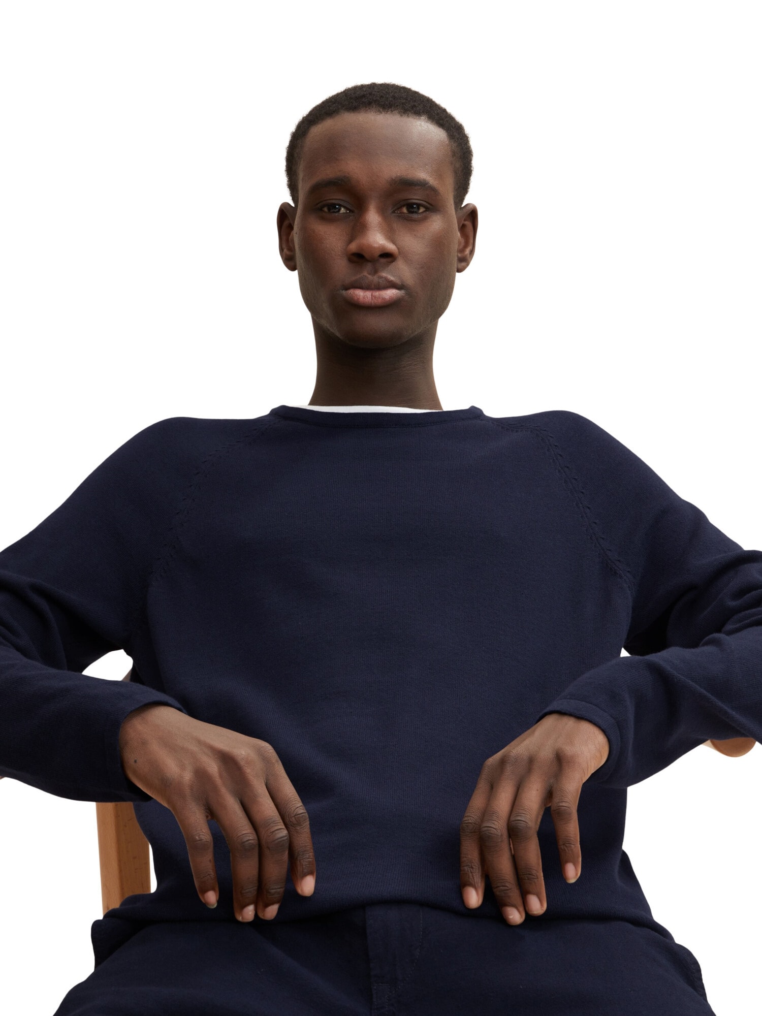 Tom Tailor Strickpullover Pullover R-Neck 