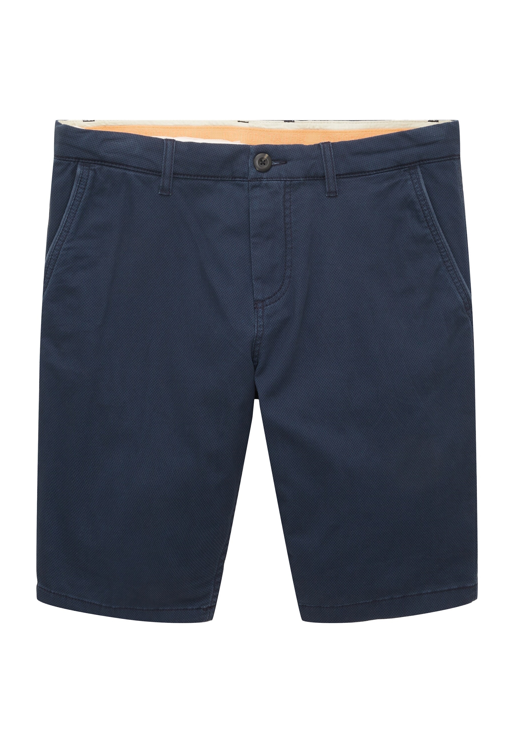 Tom Tailor Shorts Slimfit Chino-Shorts mit Rei&szlig;verschluss, Knopf und seitlichen Eingrifftaschen 