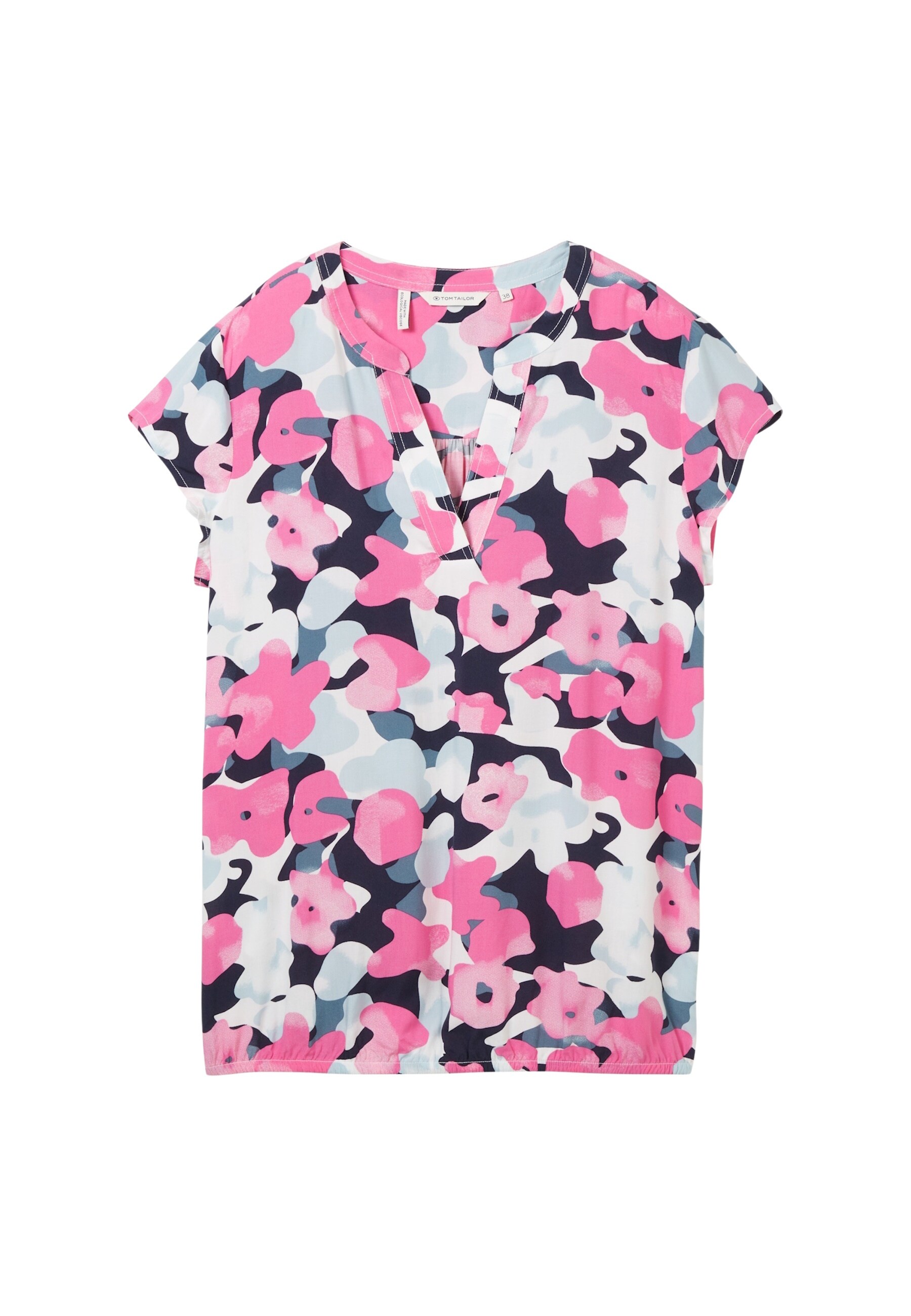 Tom Tailor Bluse Kurzarmbluse 