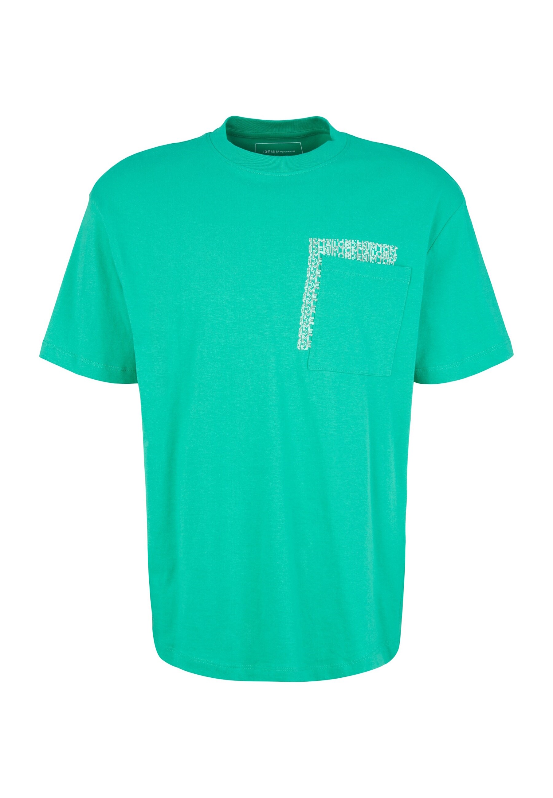 Tom Tailor T-Shirt Kurzarmshirt mit Brusttasche 