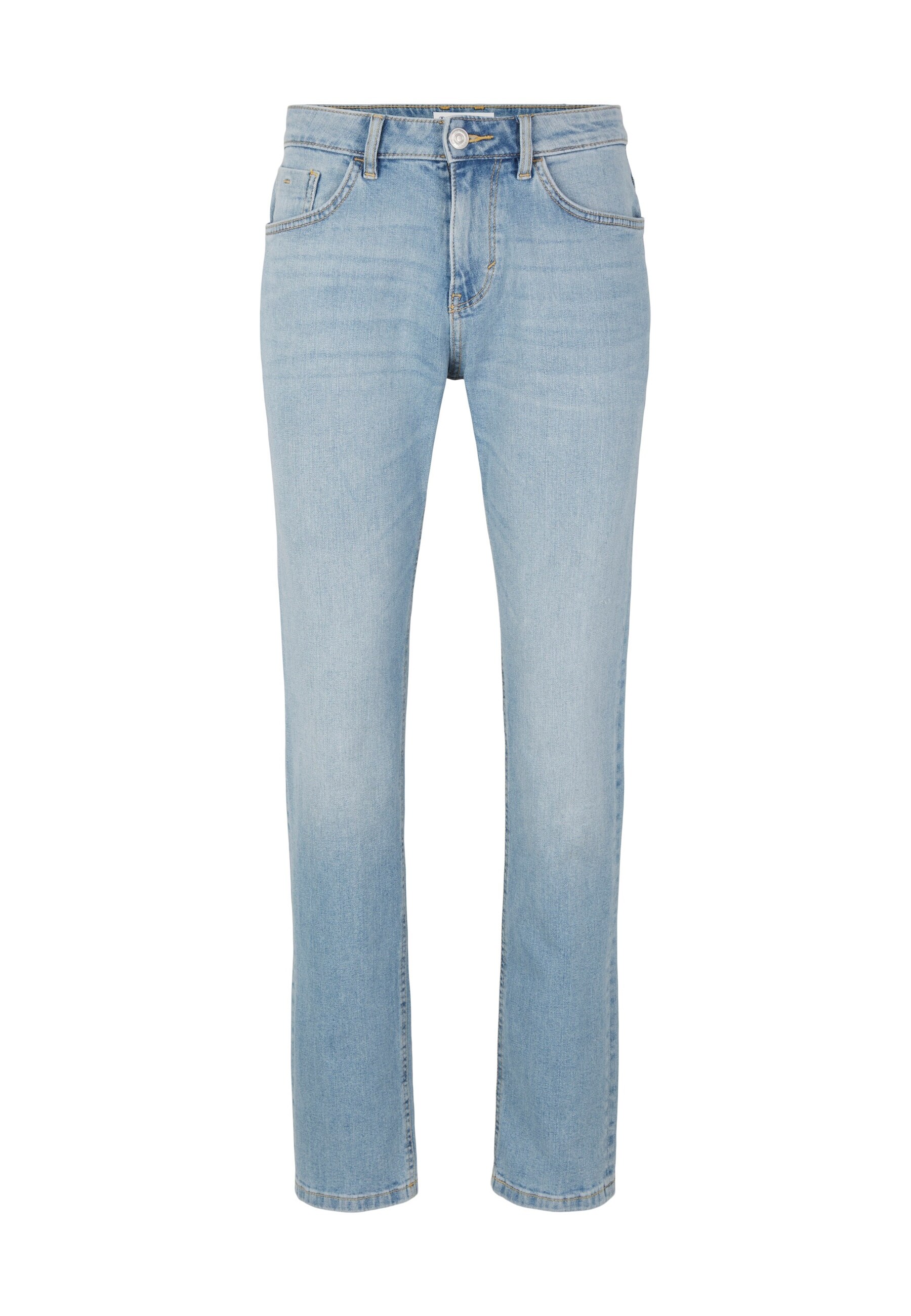 Tom Tailor Hose JOSH Slim Jeans im 5-Pocket-Style mit Rei&szlig;verschluss und Knopf 