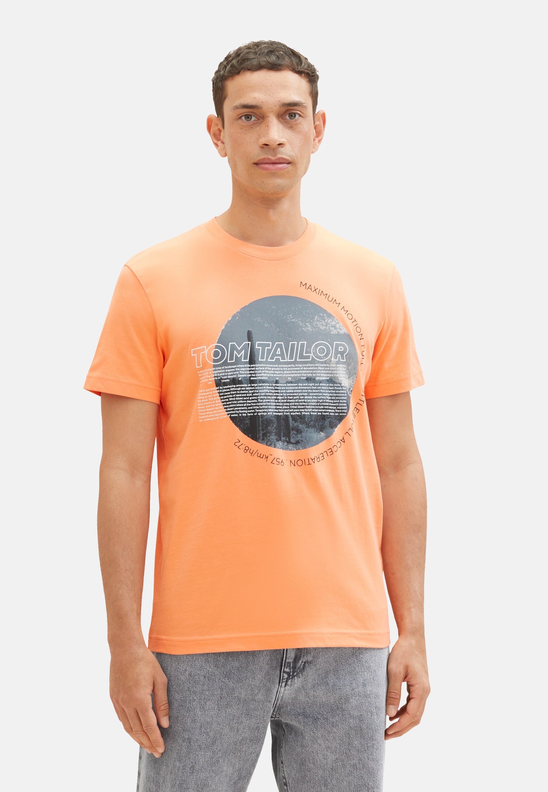 Tom Tailor T-Shirt Kurzarmshirt mit Foto-Print 