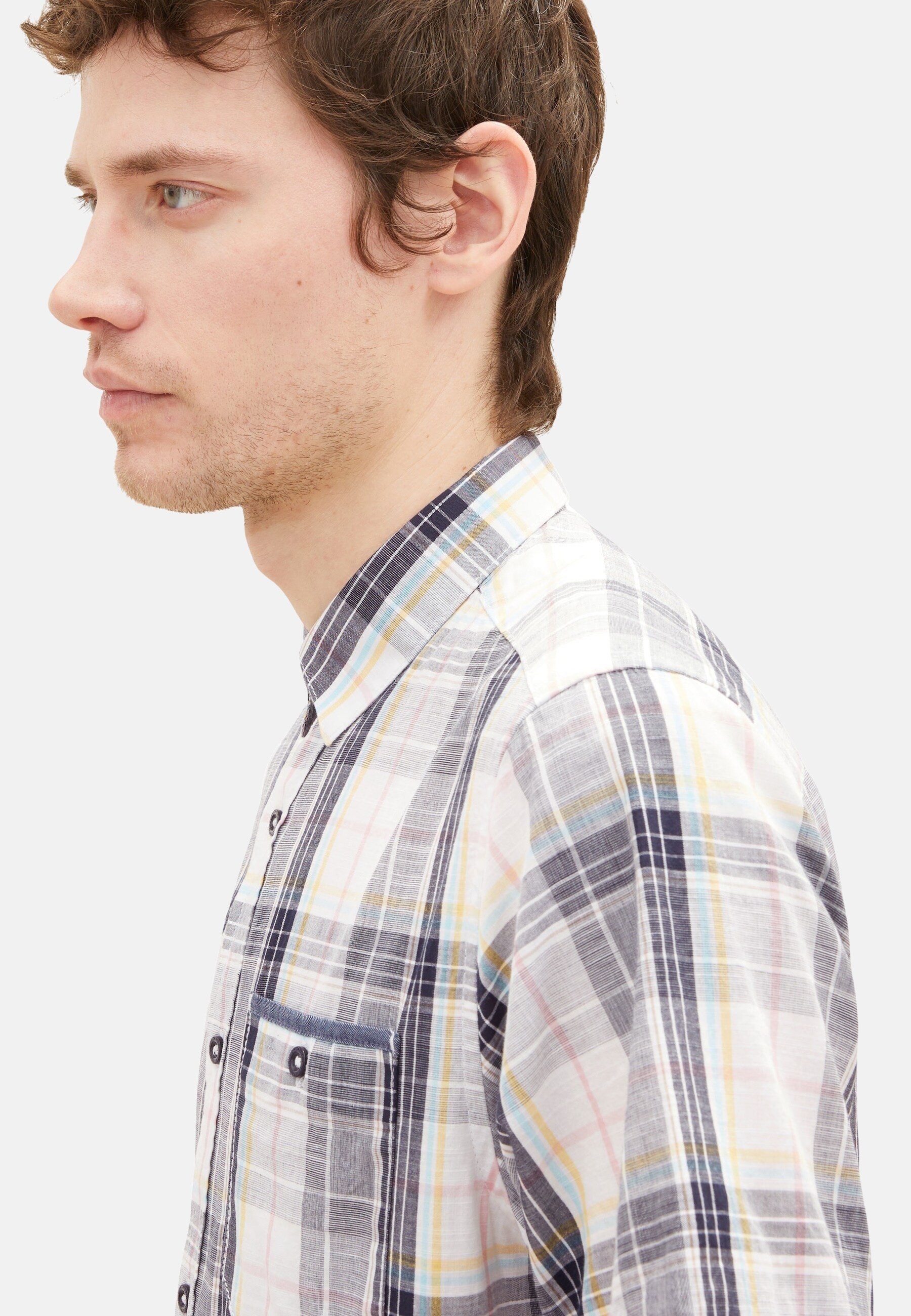 Tom Tailor Hemd Kurzarmhemd kariert 