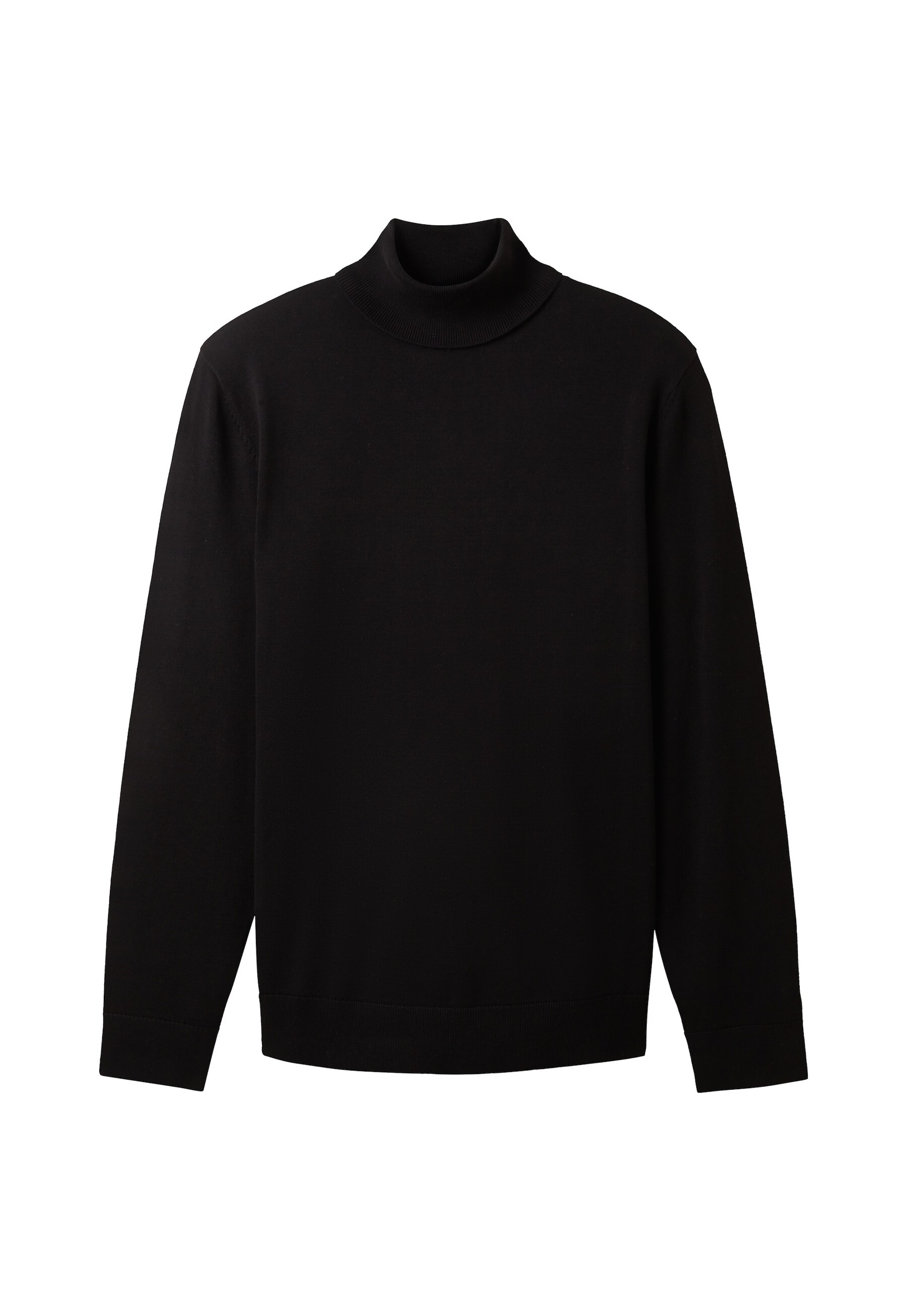 Tom Tailor Pullover mit Rollkragen und Rippb&uuml;ndchen 