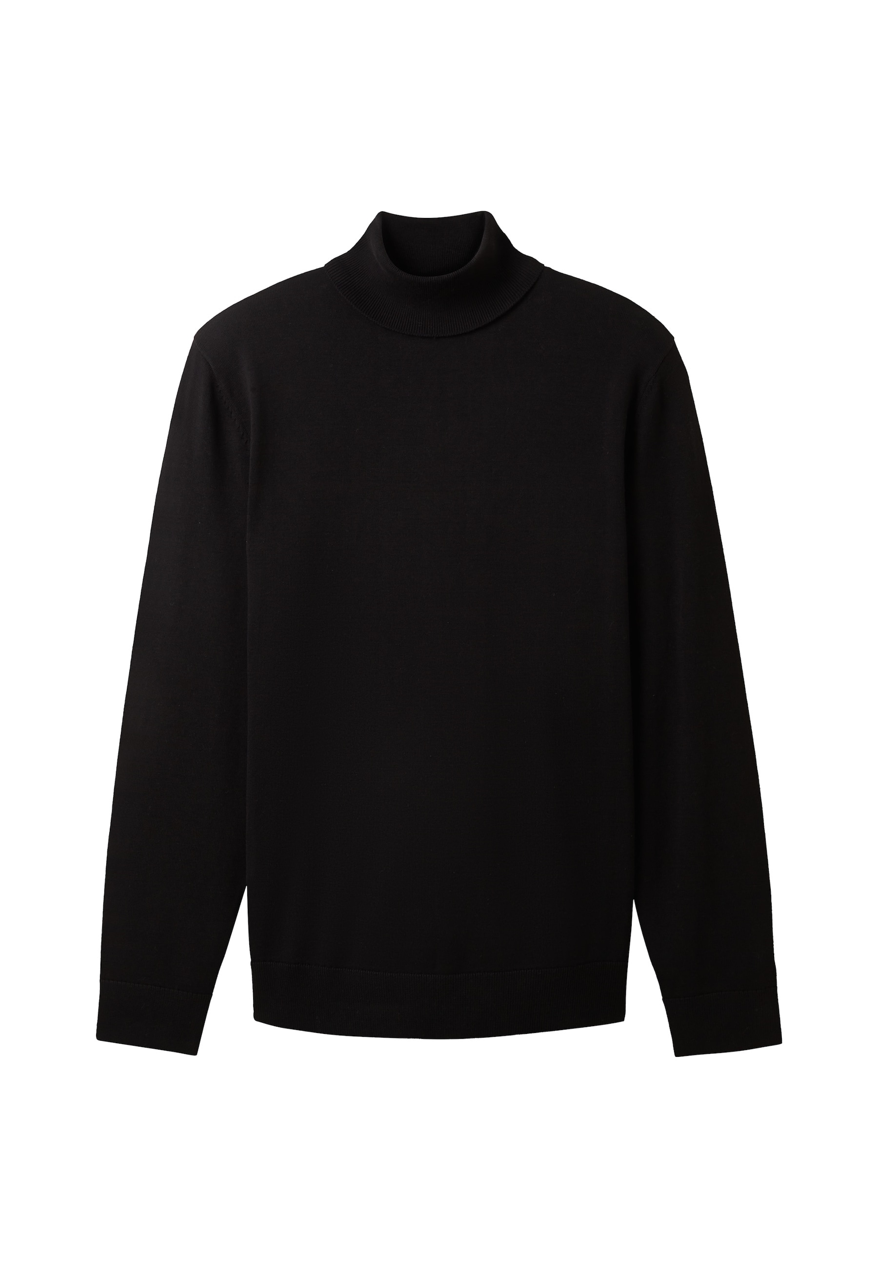 Tom Tailor Pullover mit Rollkragen und Rippb&uuml;ndchen 