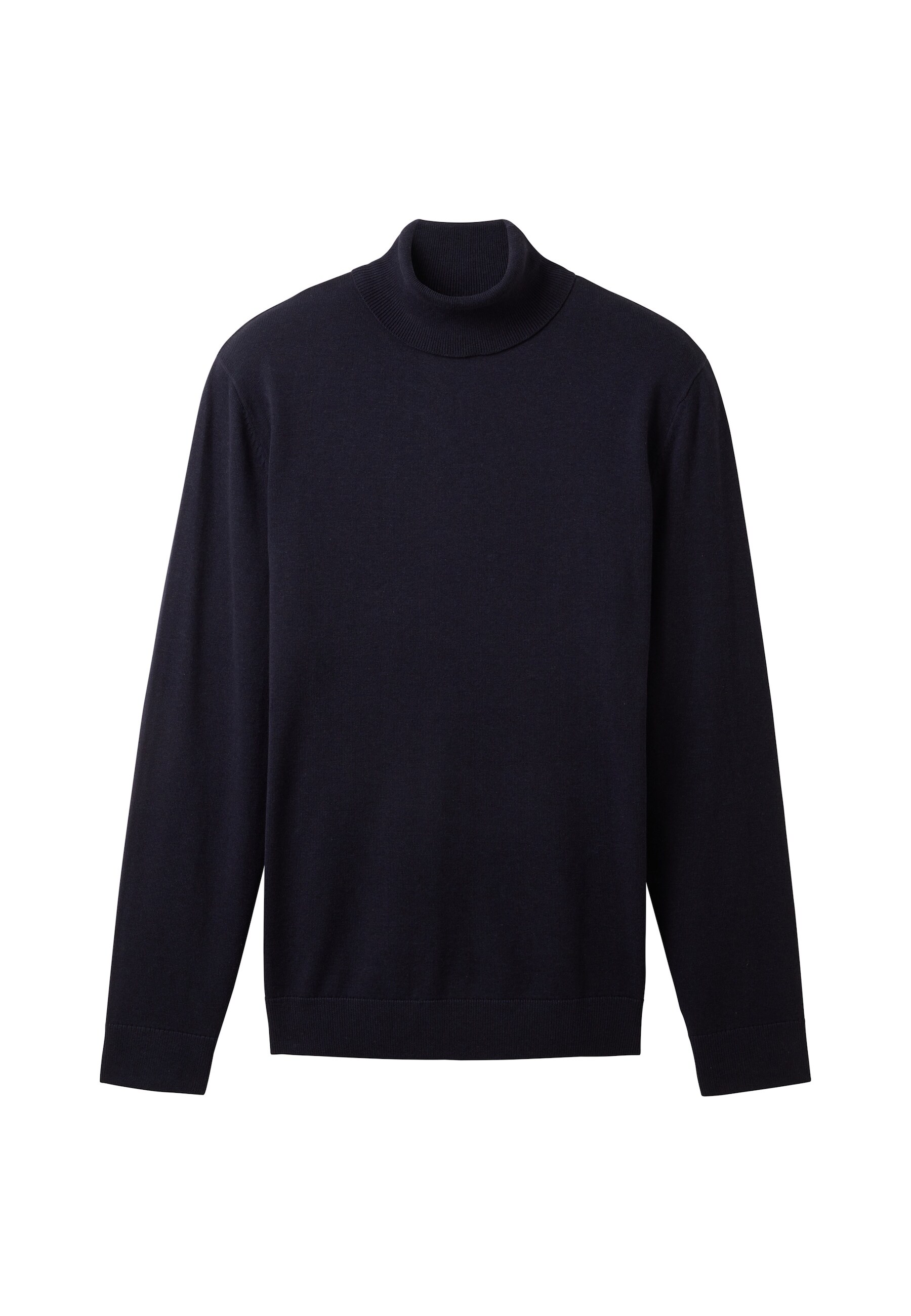 Tom Tailor Pullover mit Rollkragen und Rippb&uuml;ndchen 