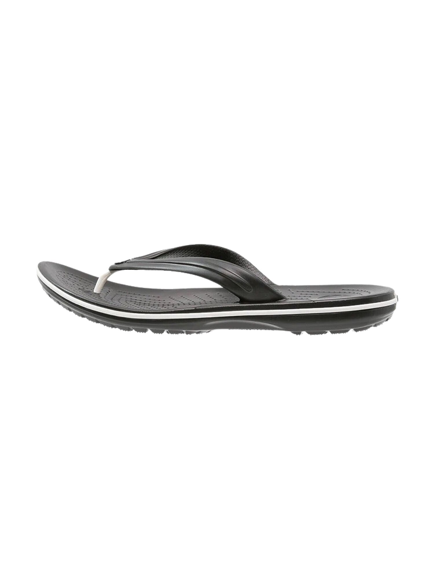 crocs Sandale Crocband Flip mit Logo Verzierung 