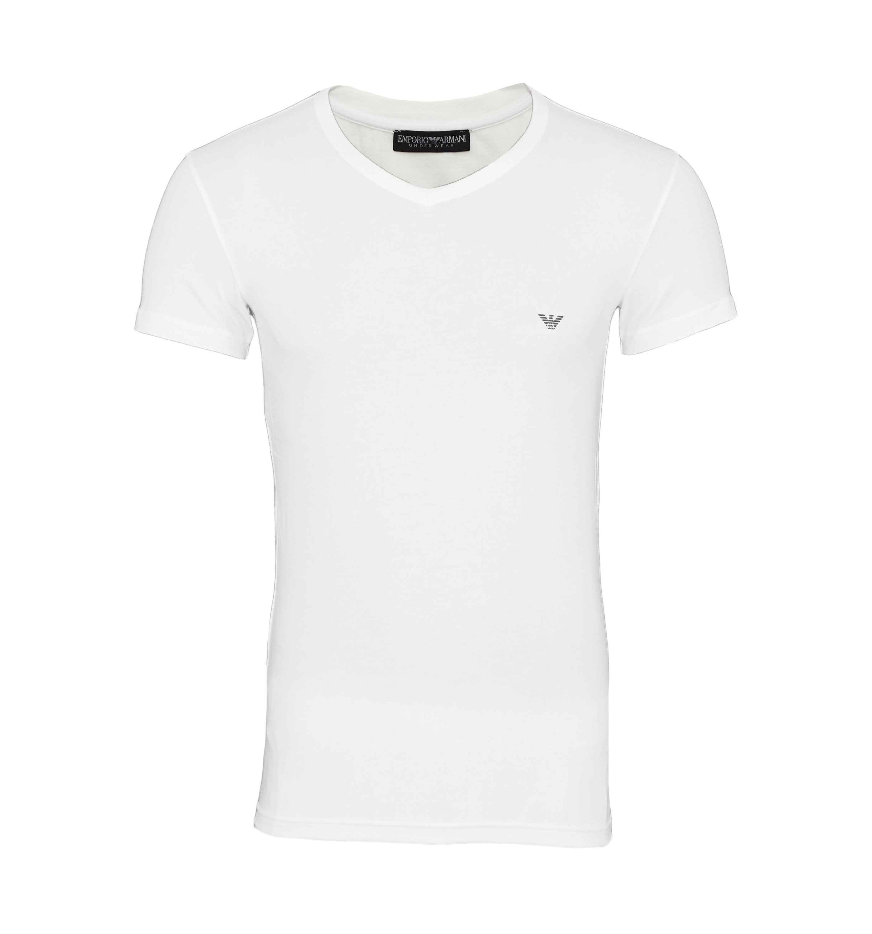 Emporio Armani Shirt T-Shirt mit V-Ausschnitt Shortsleeve 