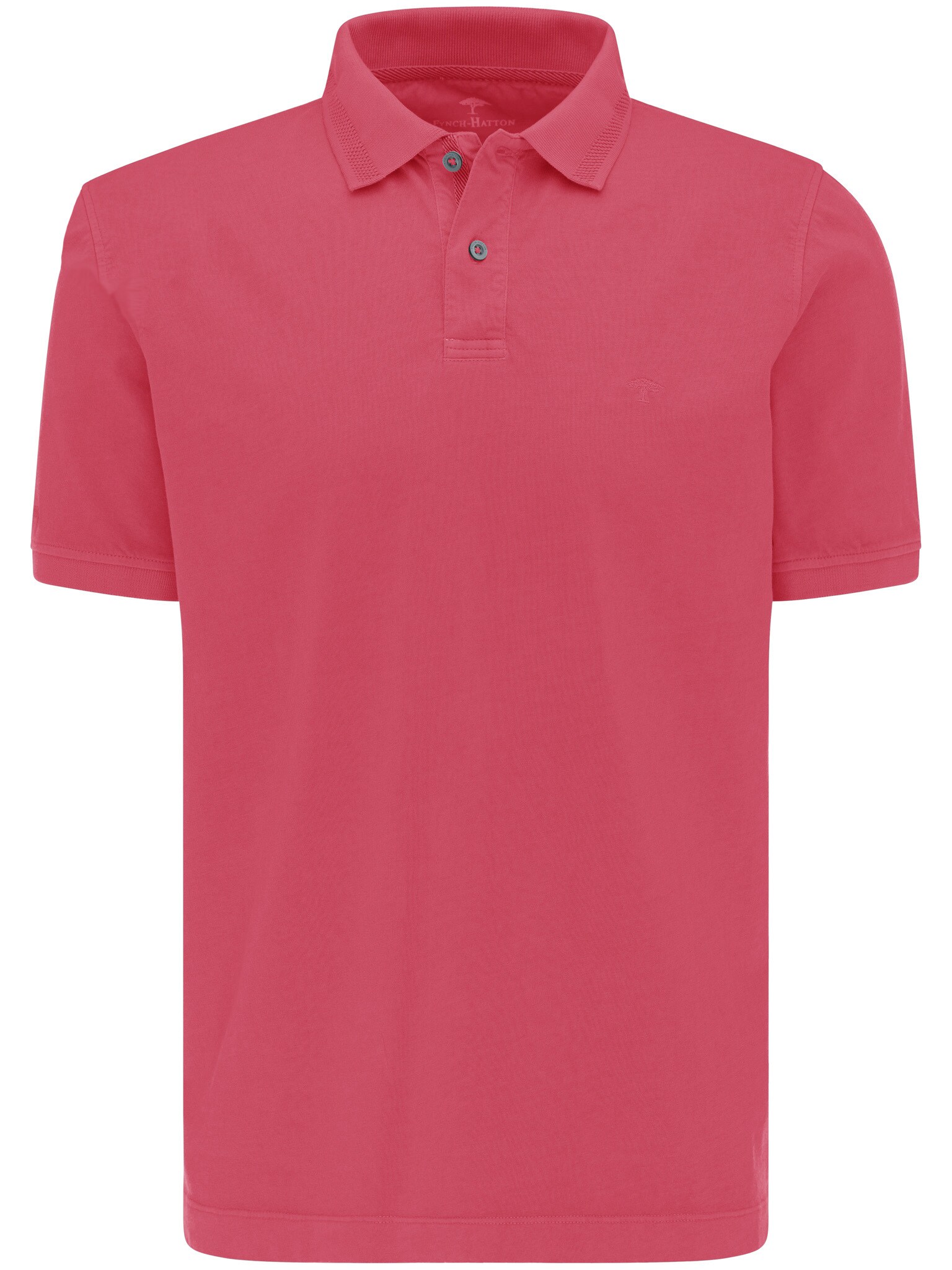 Fynch-Hatton Polo Shirt, Basic mit Polokragen mit Zweiknopfleiste 
