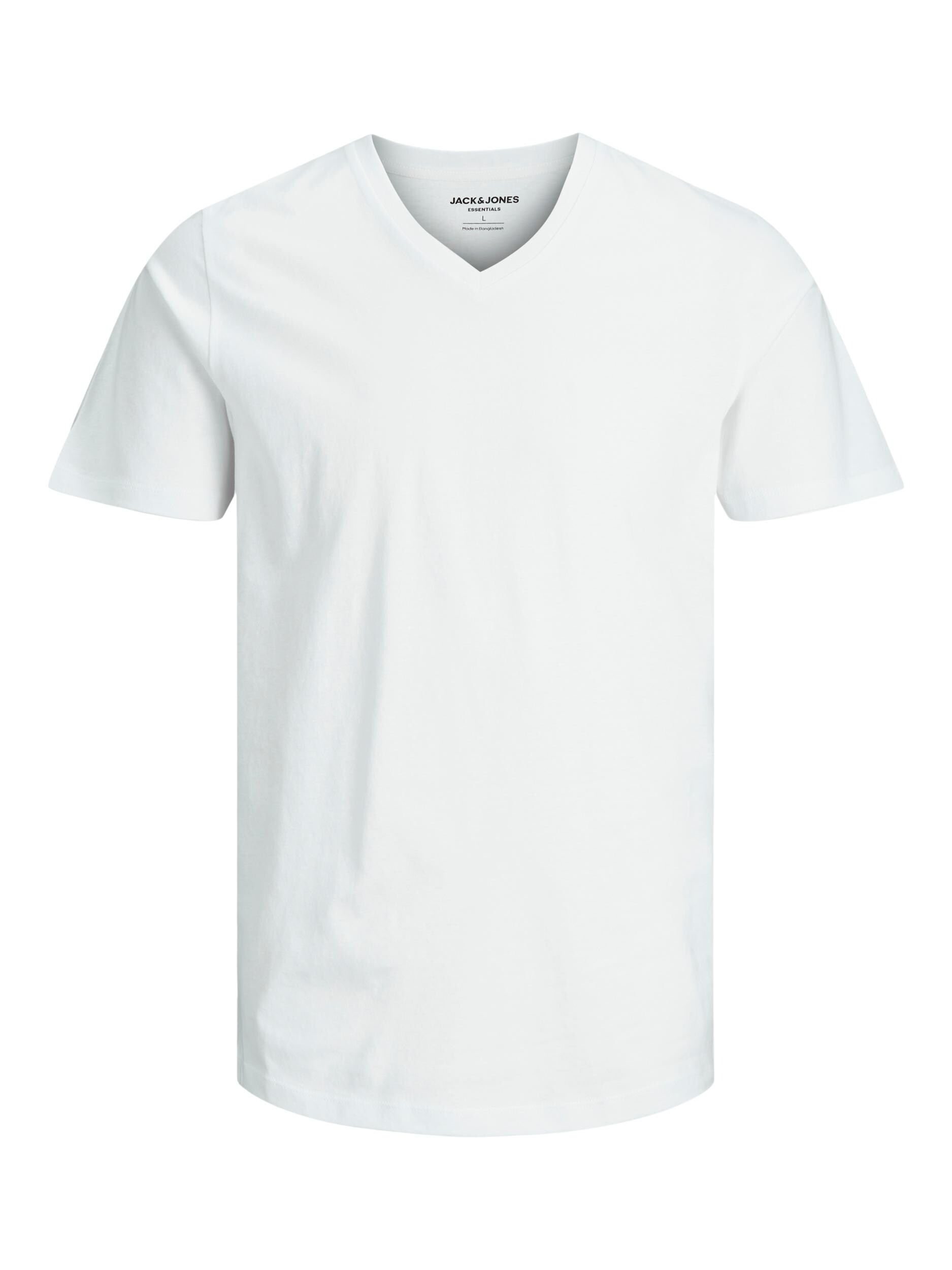 Jack & Jones T-Shirt Plain Kurzarmshirt 