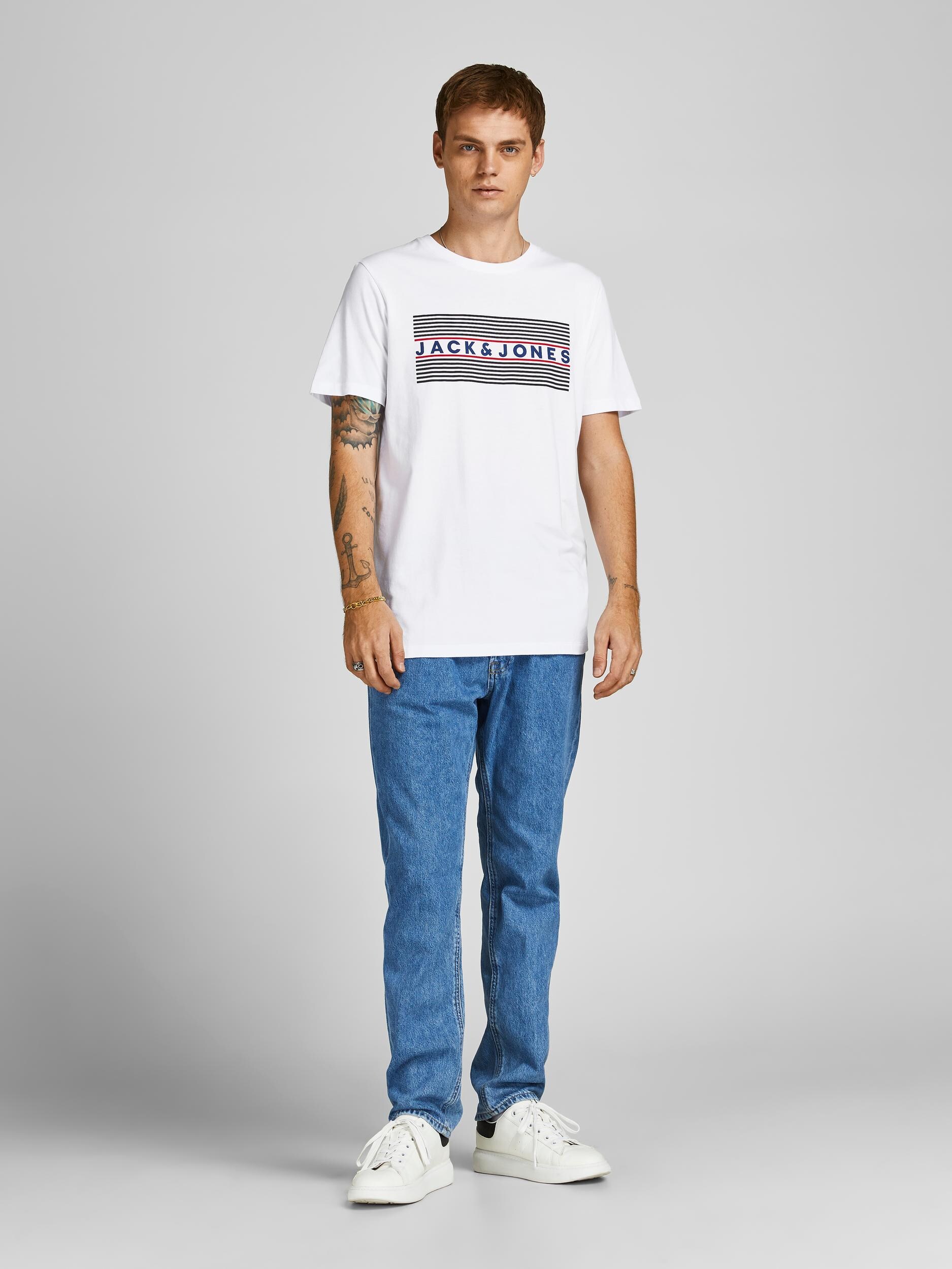 Jack & Jones Shirt T-Shirt mit Rundhals JJECORP LOGO TEE 