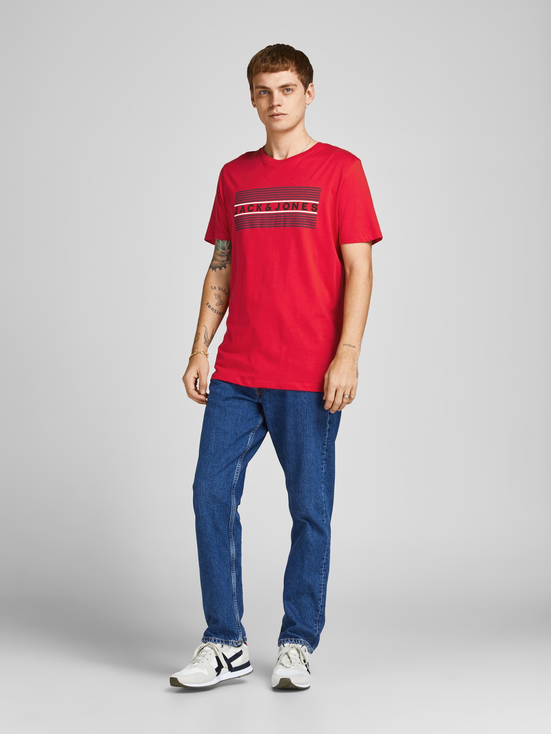 Jack & Jones Shirt T-Shirt mit Rundhals JJECORP LOGO TEE 