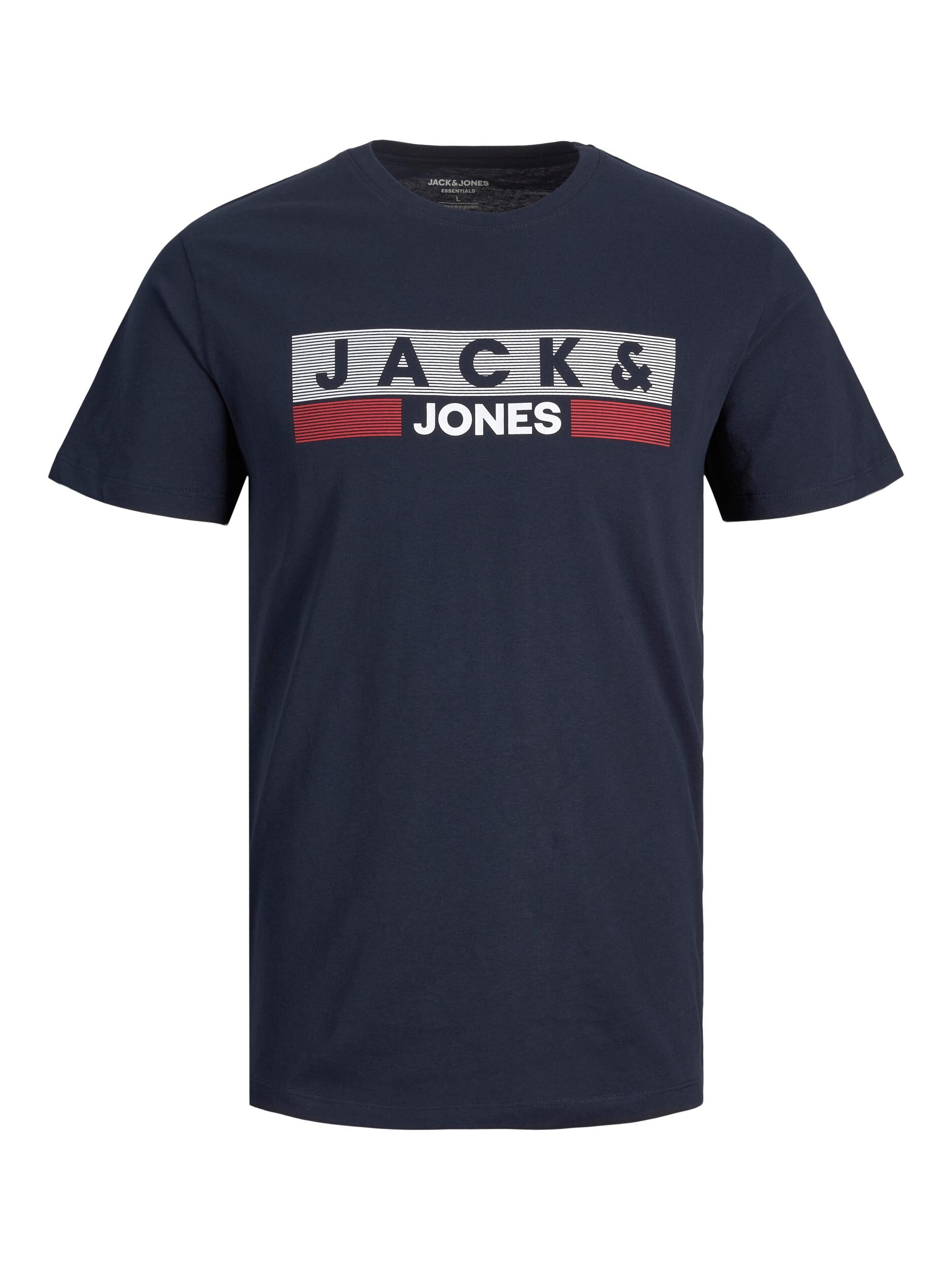 Jack & Jones T-Shirt Corp Logo Kurzarmshirt 