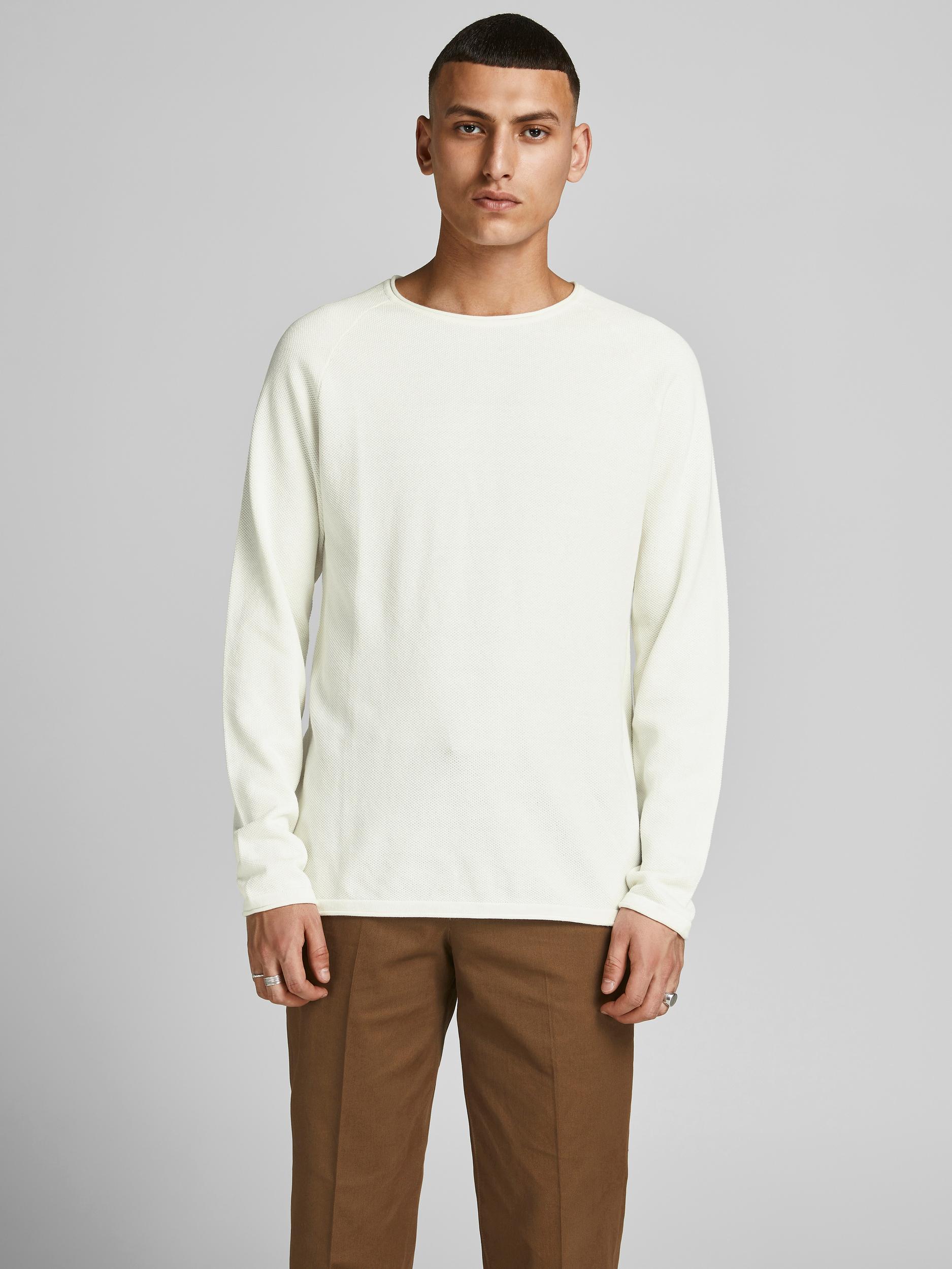 Jack & Jones Strickpullover Hill Pullover R-Neck 