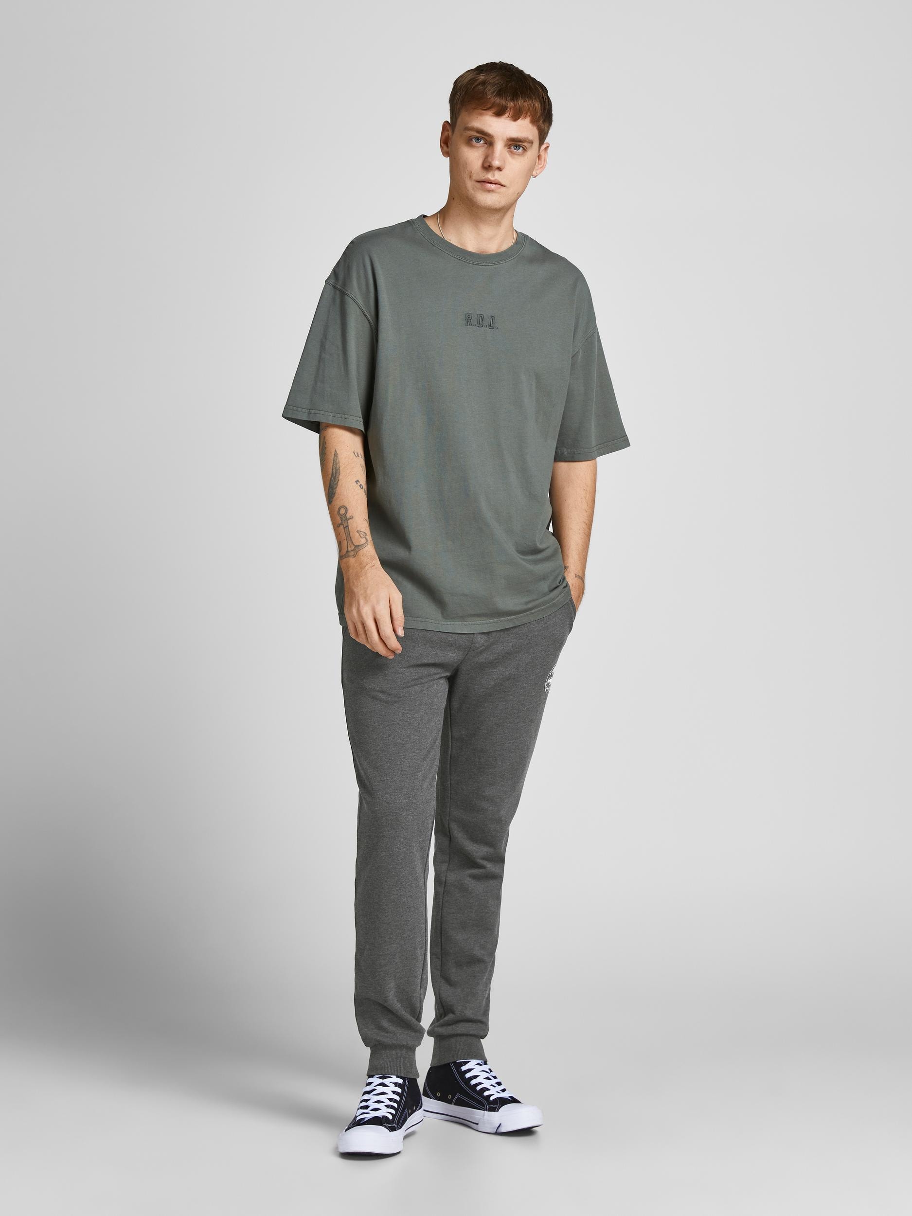 Jack & Jones Hose Sweathose mit Logoprint JPSTGORDON JJSHARK SWEAT PANTS 