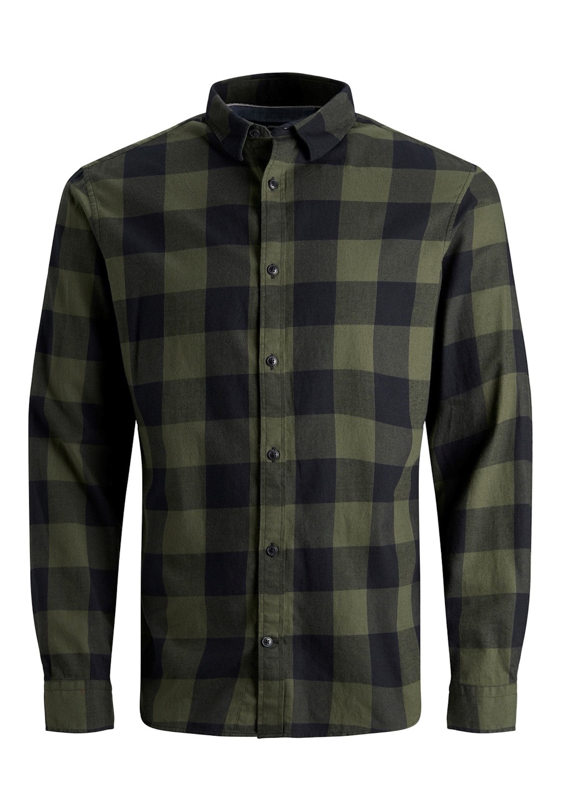 Jack & Jones Hemd Gingham Langarmhemd 