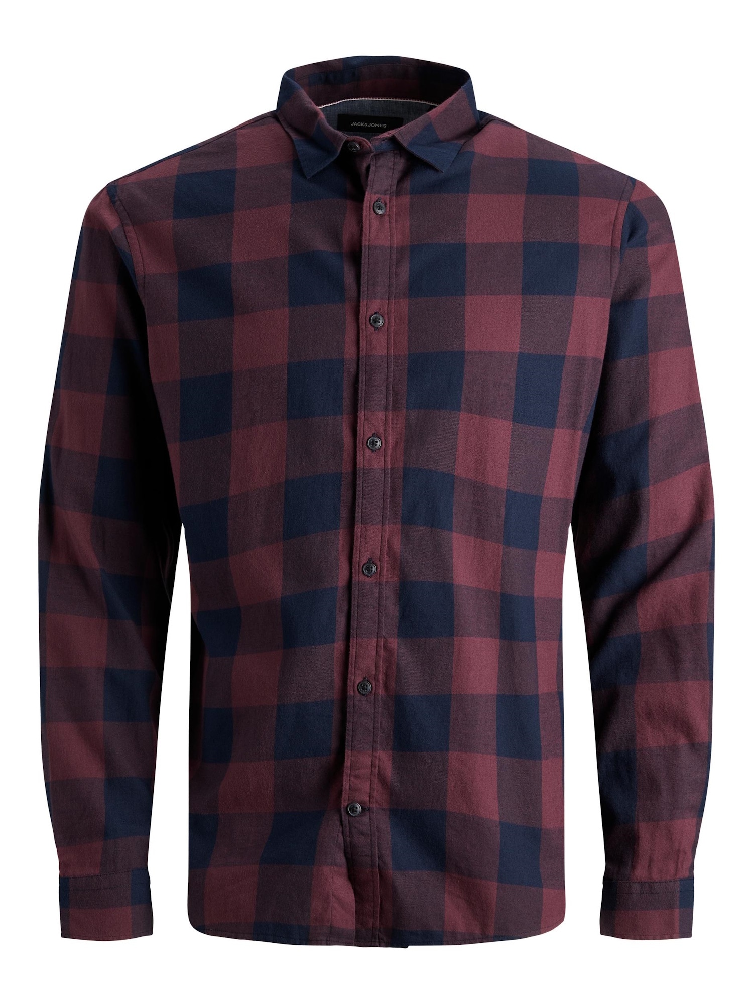 Jack & Jones Hemd GINGHAM Langarmhemd 