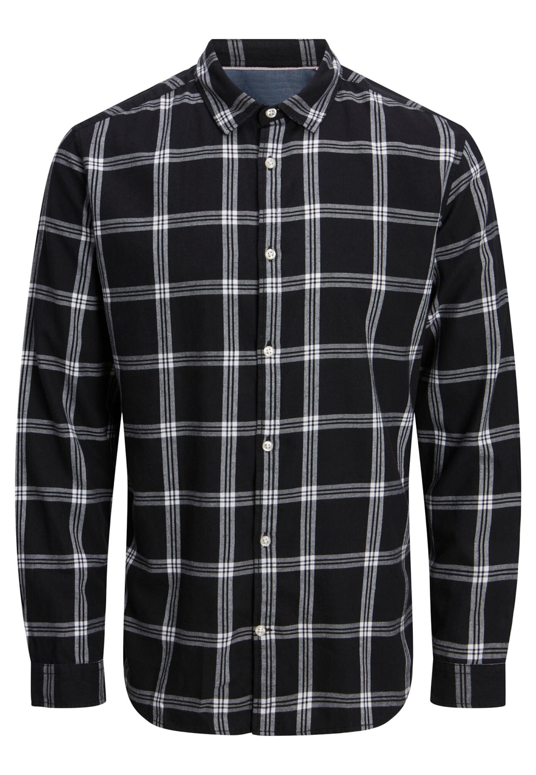 Jack & Jones Hemd Gingham Langarmhemd 