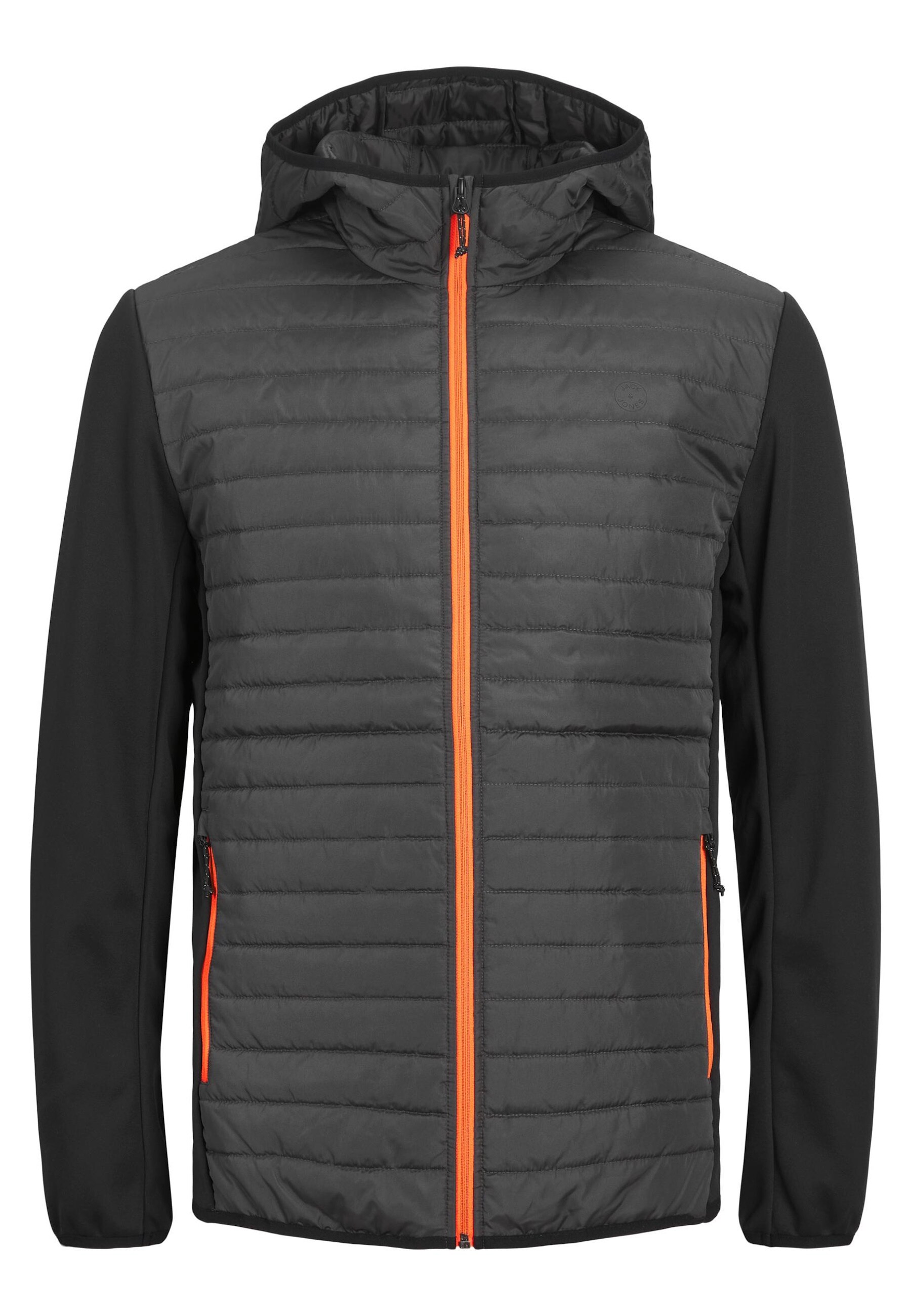 Jack & Jones Jacke MULTI Steppjacke mit Kapuze und Rei&szlig;verschluss 