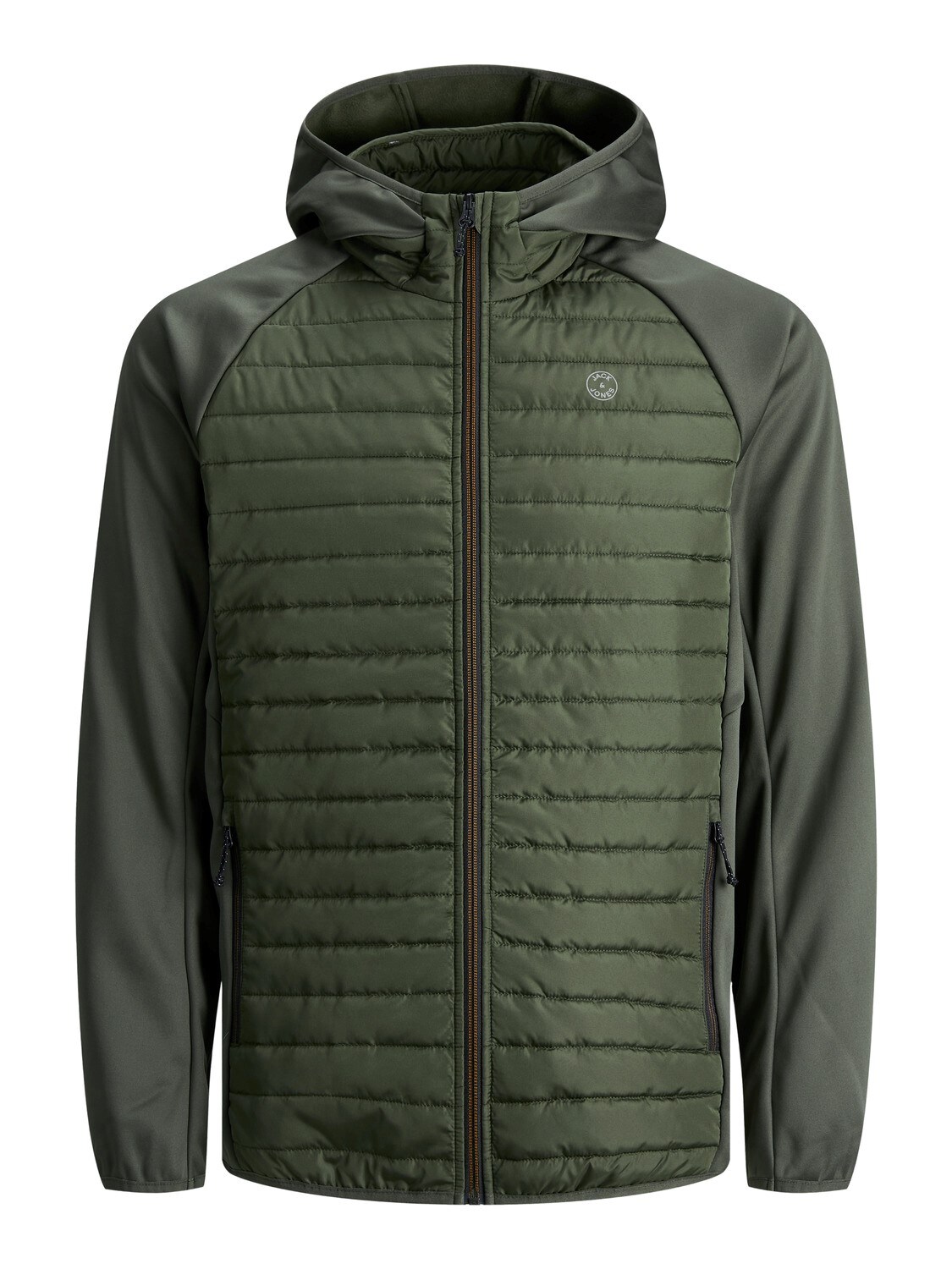 Jack & Jones Jacke JJEMULTI QUILTED JACKET mit Kapuze 