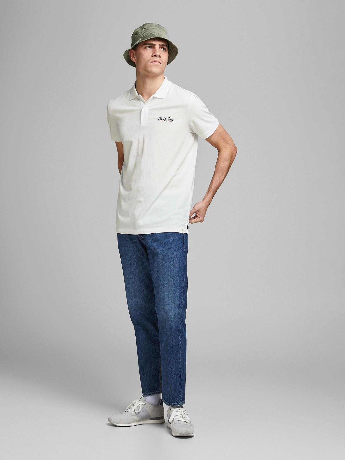 Jack & Jones Shirt Poloshirt mit  Logo-Verzierung JORTONS POLO 