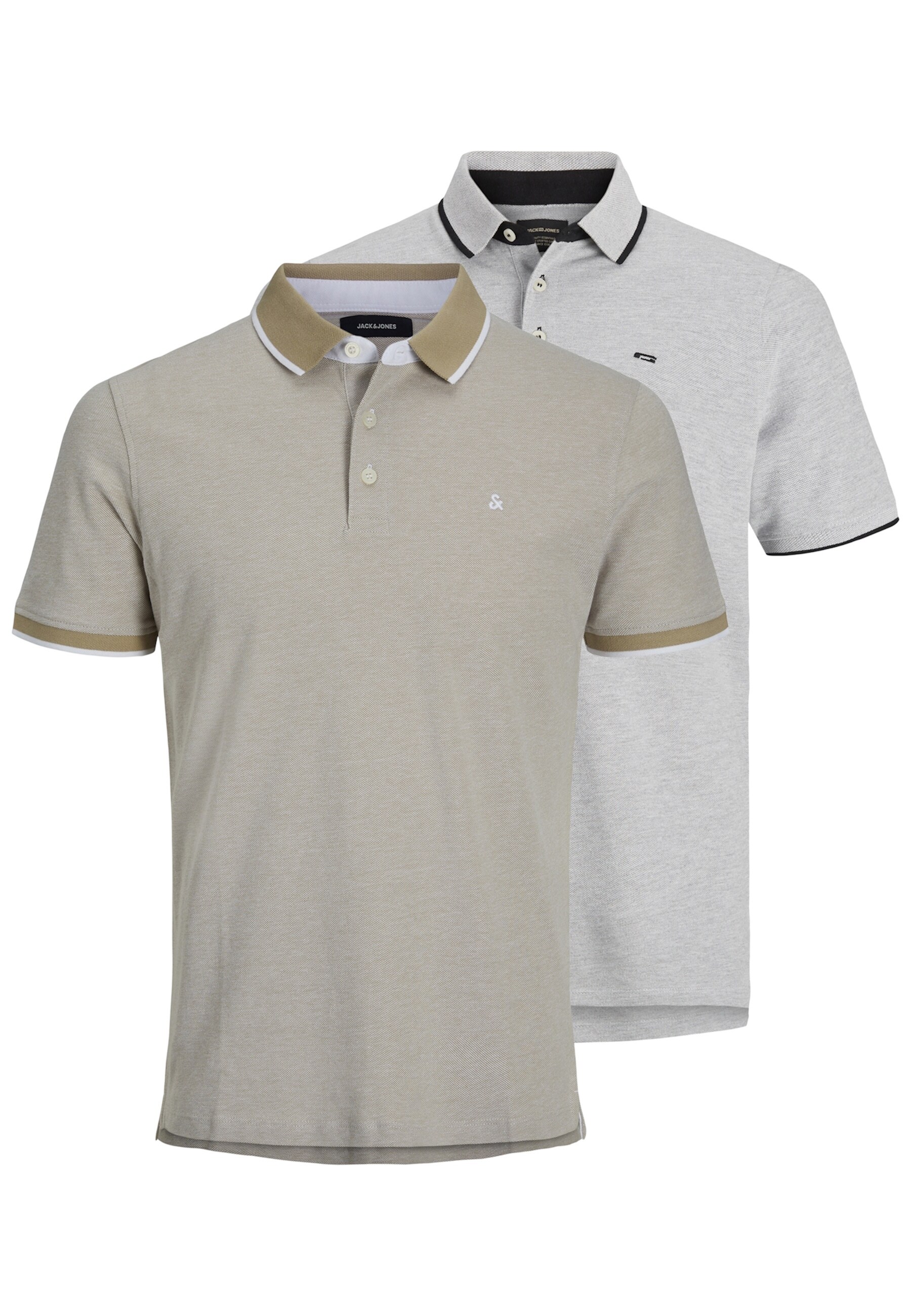Jack & Jones Poloshirt Paulos Kurzarmshirt im Doppelpack 