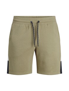 Jack & Jones Short kurzze Hosen JJILOGO BLOCKING SWEAT SHORTS 