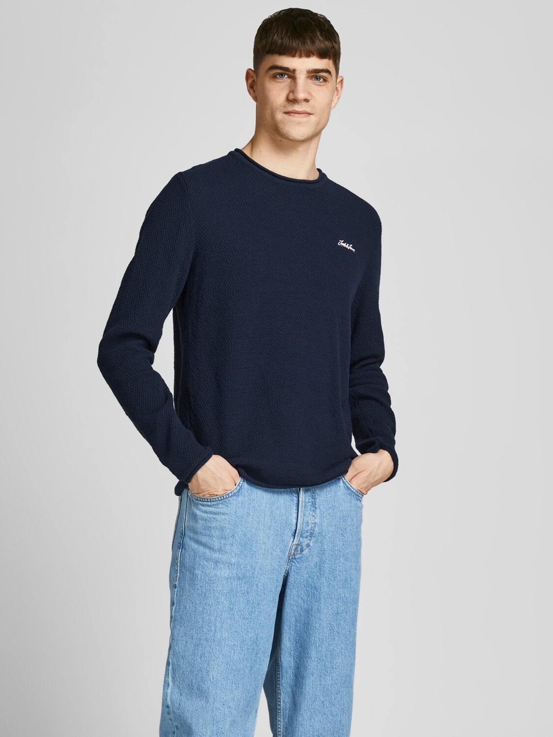 Jack & Jones Strickpullover Paul Tons Pullover R-Neck 