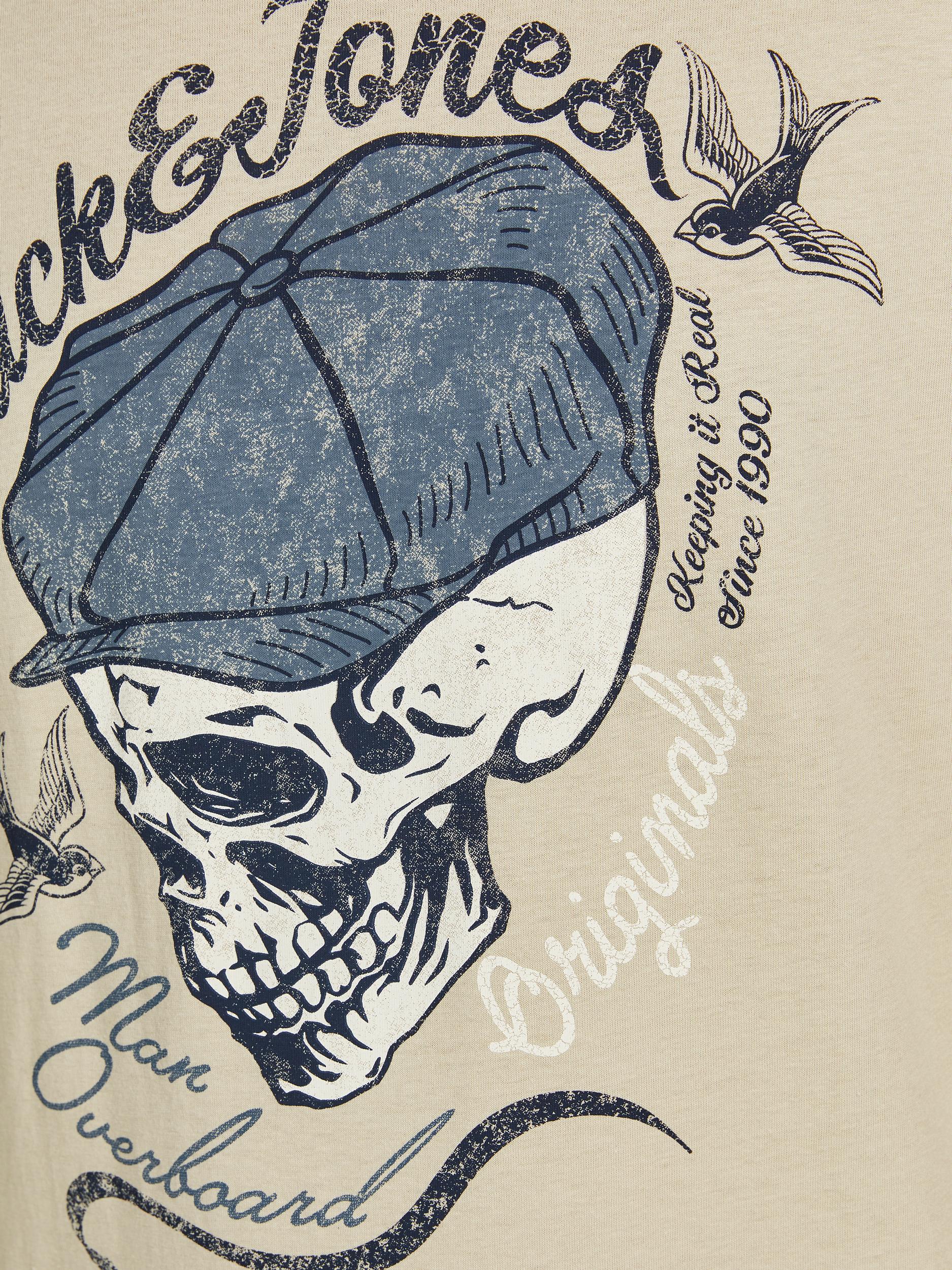 Jack & Jones Shirt T-Shirt mit Rundhals JORDOME TEE SS CREW NECK 