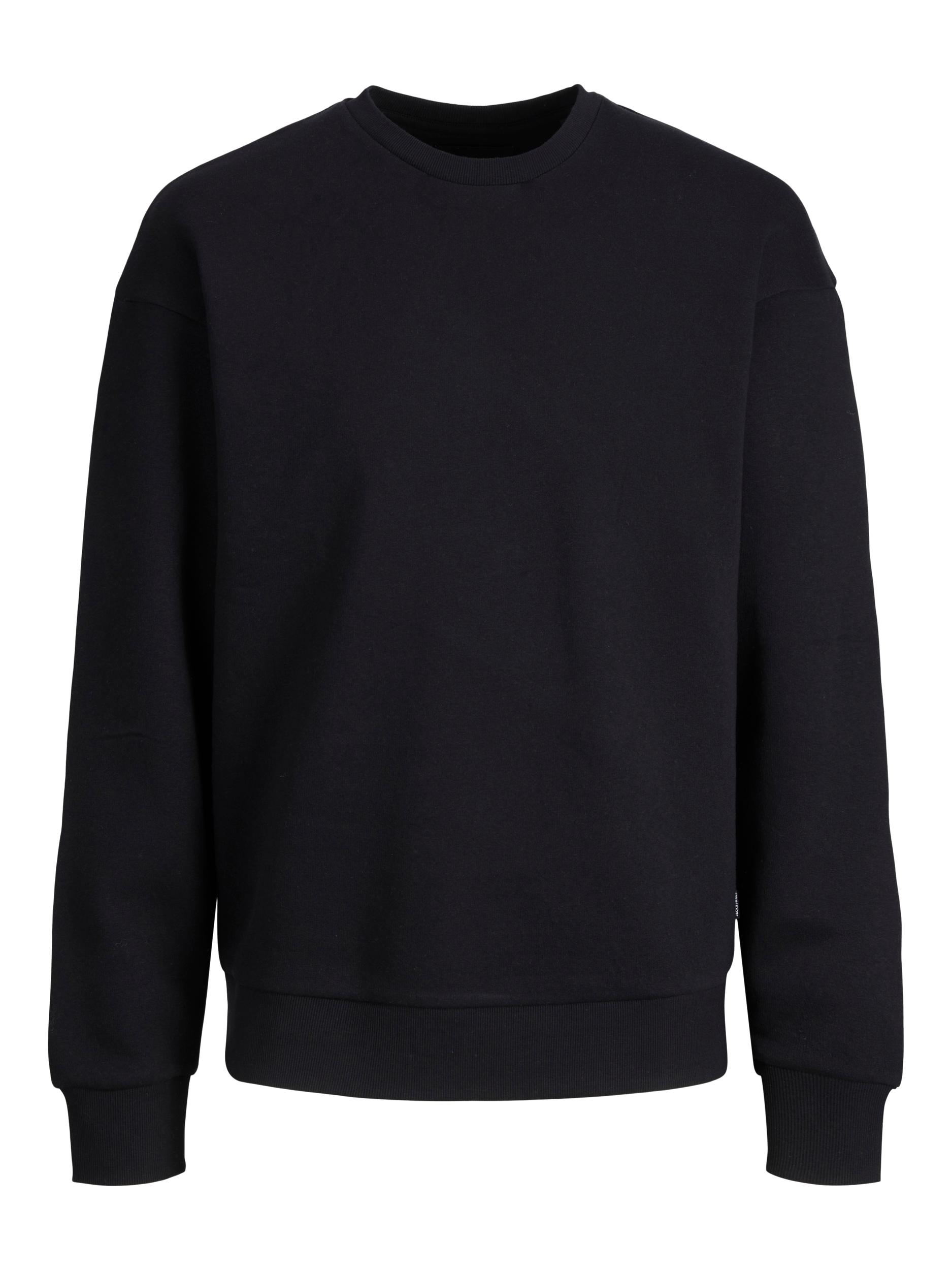 Jack & Jones Sweatshirt Star Basic Pullover ohne Kapuze 