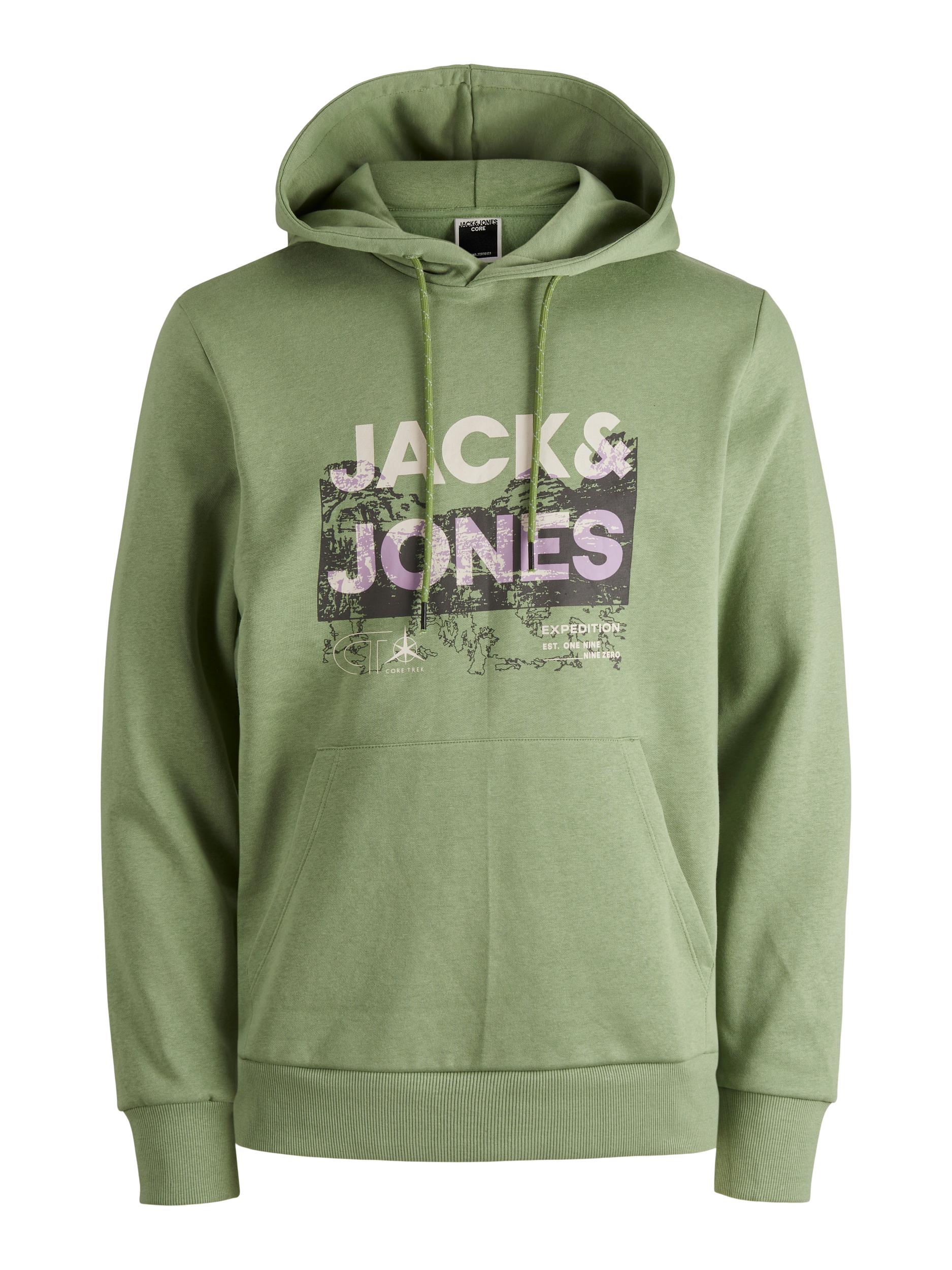 Jack & Jones Hoodie Trek Logo Kapuzensweatshirt 