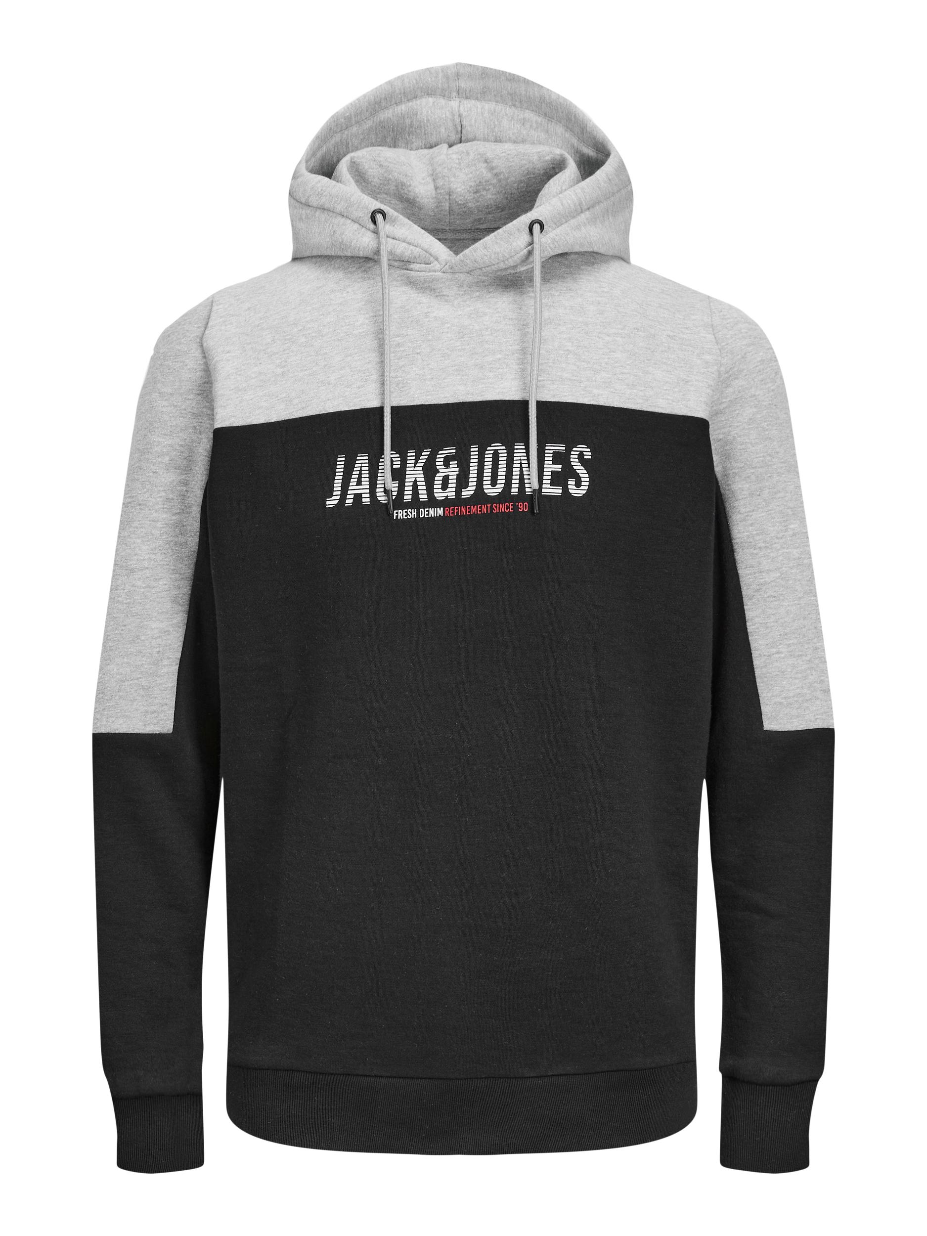 Jack & Jones Hoodie Dan Blocking Kapuzensweatshirt 