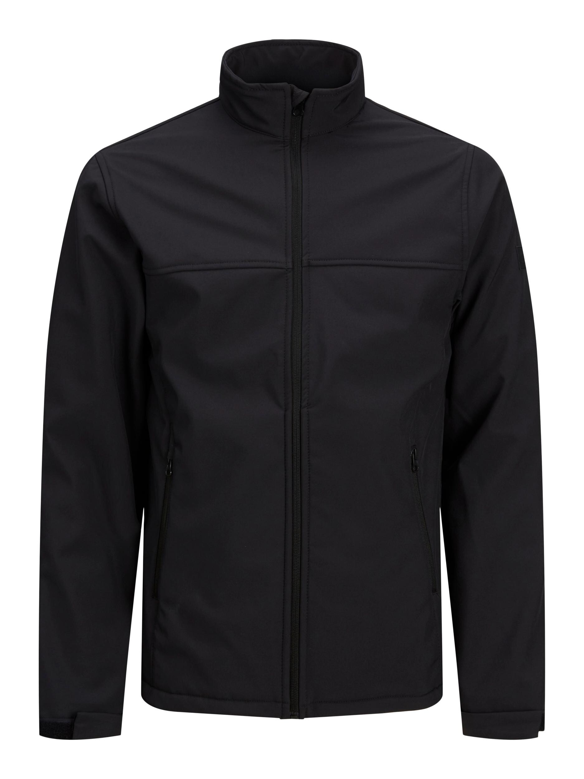 Jack & Jones Jacke Marvin Collar Softshell-Jacke ohne Kapuze 