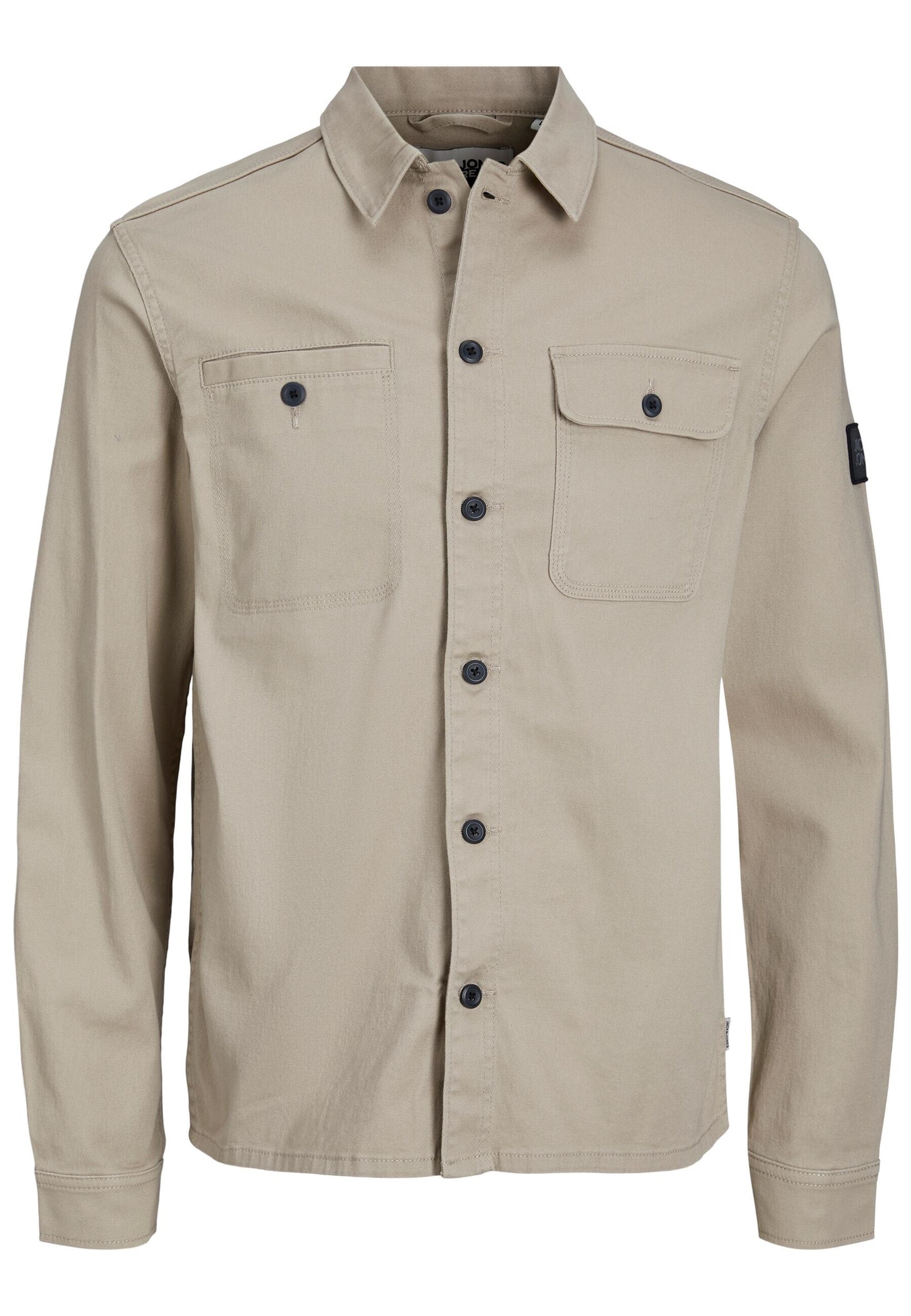 Jack & Jones Junior Jacke &Uuml;bergangsjacke Coben mit Brusttasche, Pattentasche mit Knopfverschluss und Label-Applikation 