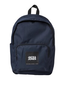 Jack & Jones Rucksack Back to School Backpack mit Haupt, Front- und Seitenfach 