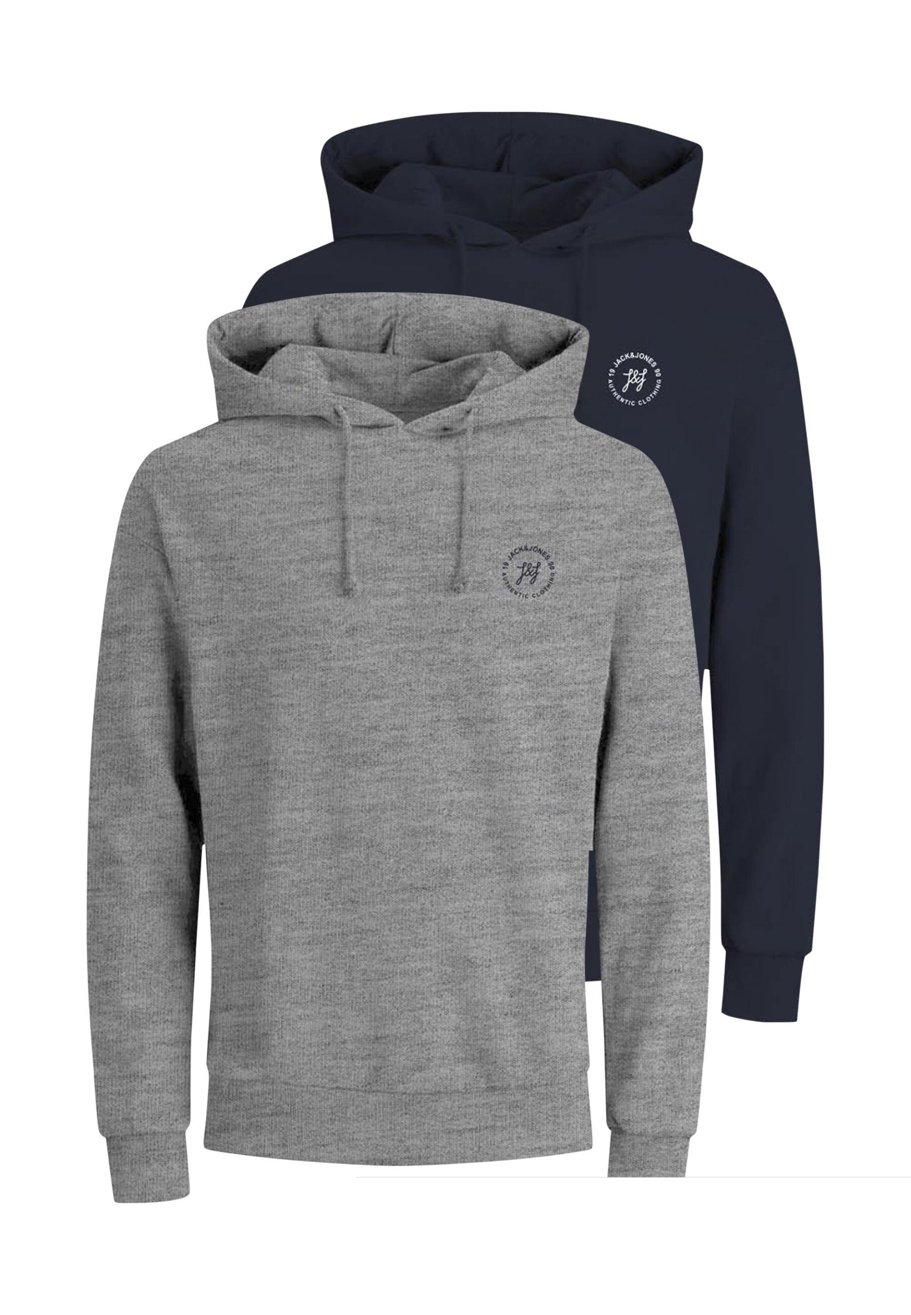 Jack & Jones Hoodie Jaxon Kapuzensweatshirt Doppelpack 