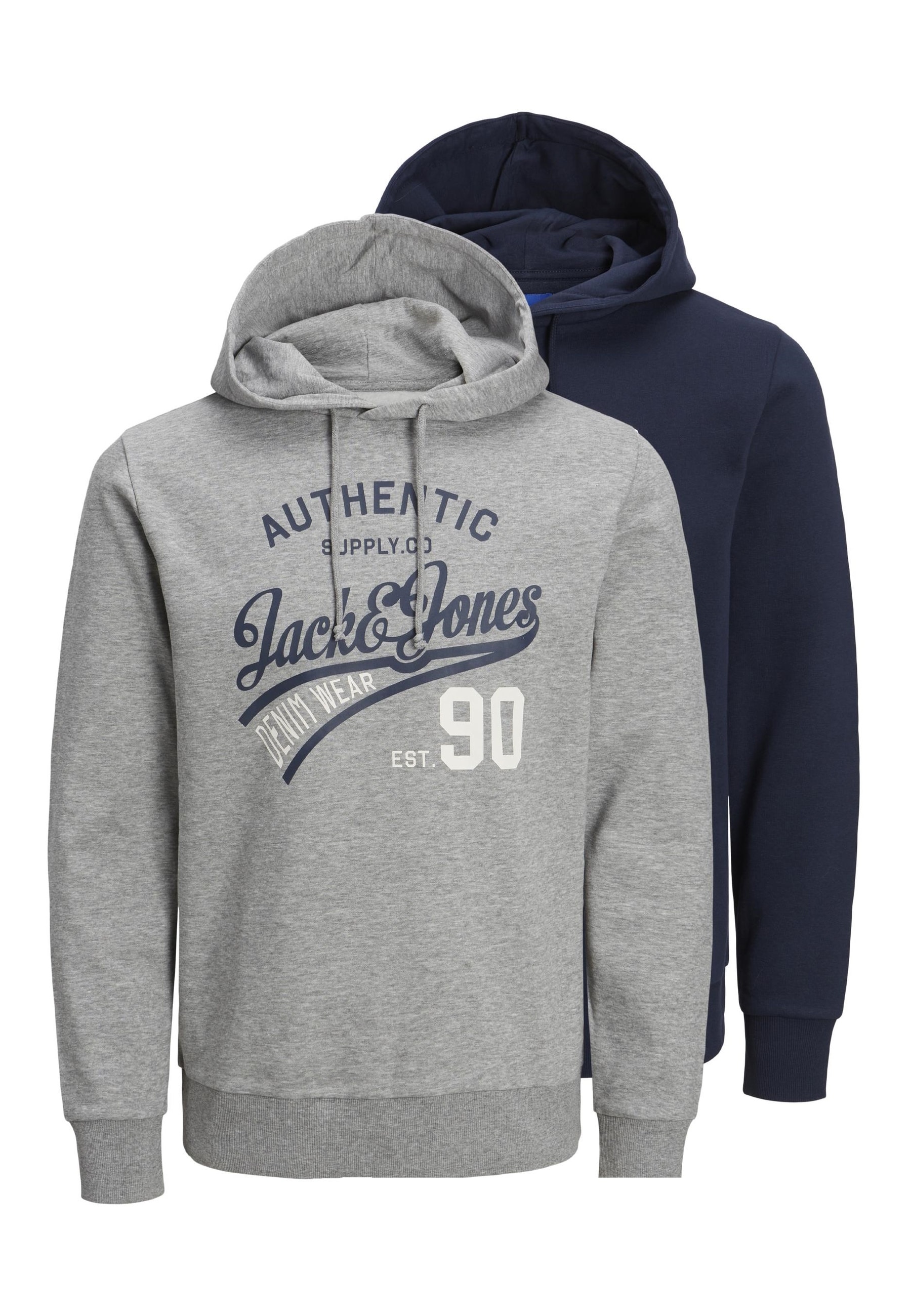 Jack & Jones Hoodie Ethan Kapuzensweatshirt Doppelpack 
