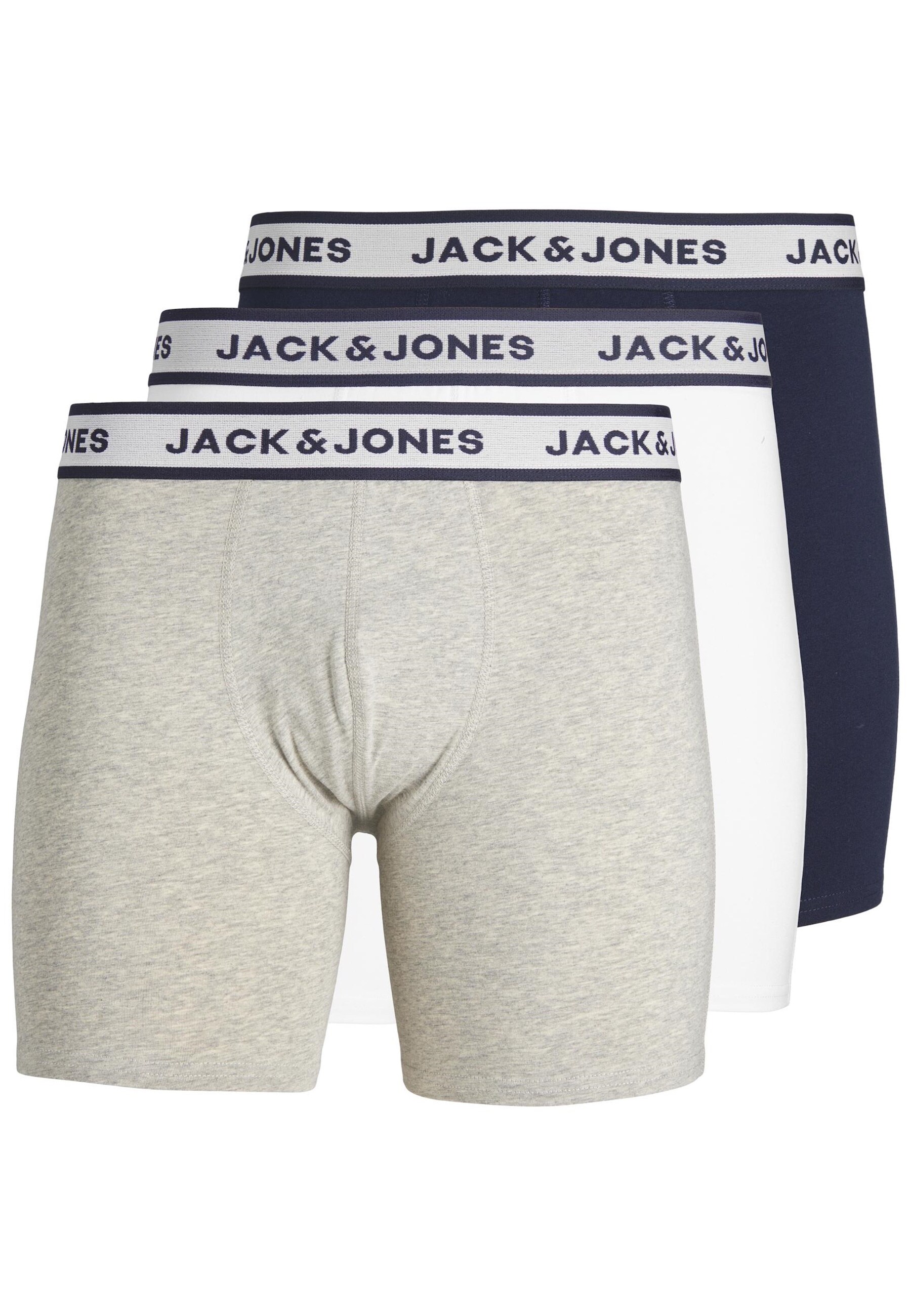 Jack & Jones Unterhose SOLID Boxer Briefs 3er Pack 