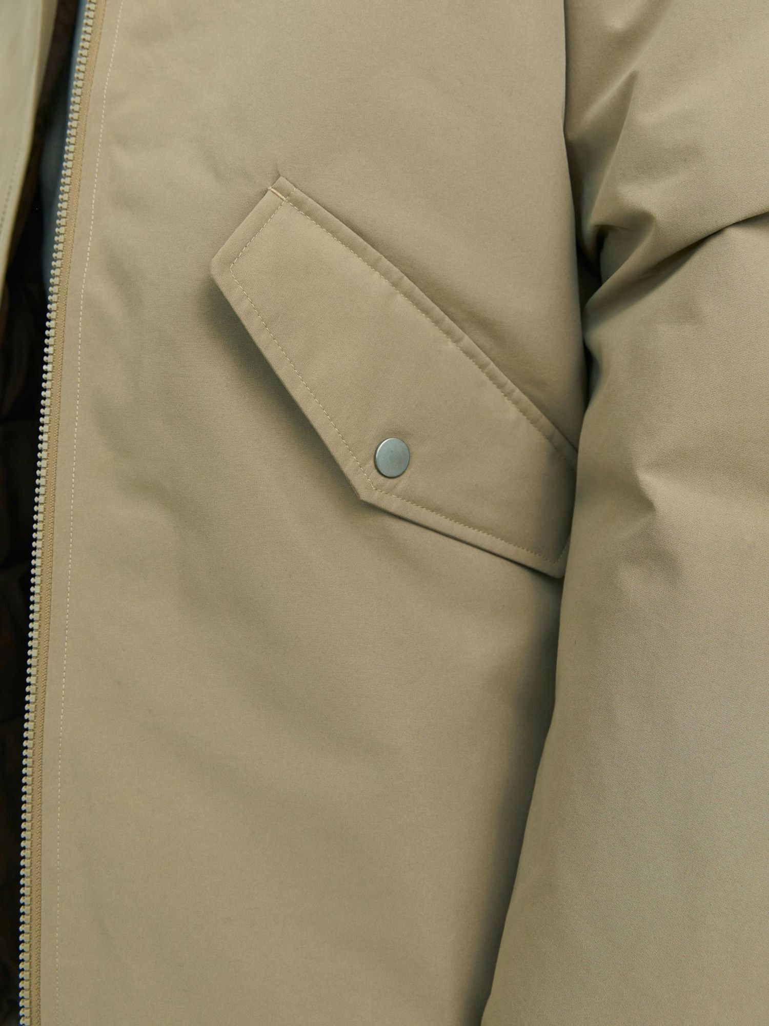 Jack Jones Parka Loop lange wasserabweisende Jacke bei Marktkauf