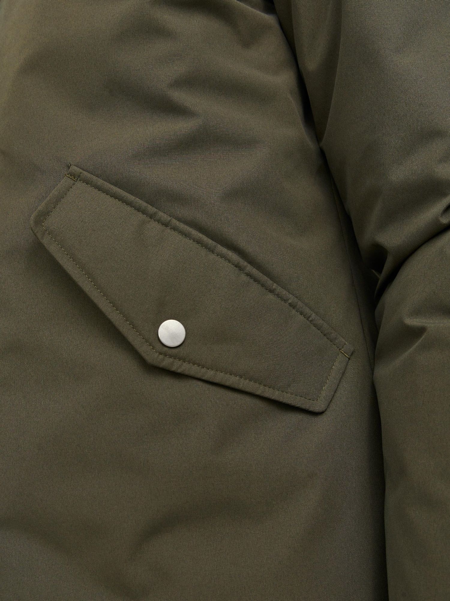 Jack & Jones Parka Loop lange wasserabweisende Jacke 