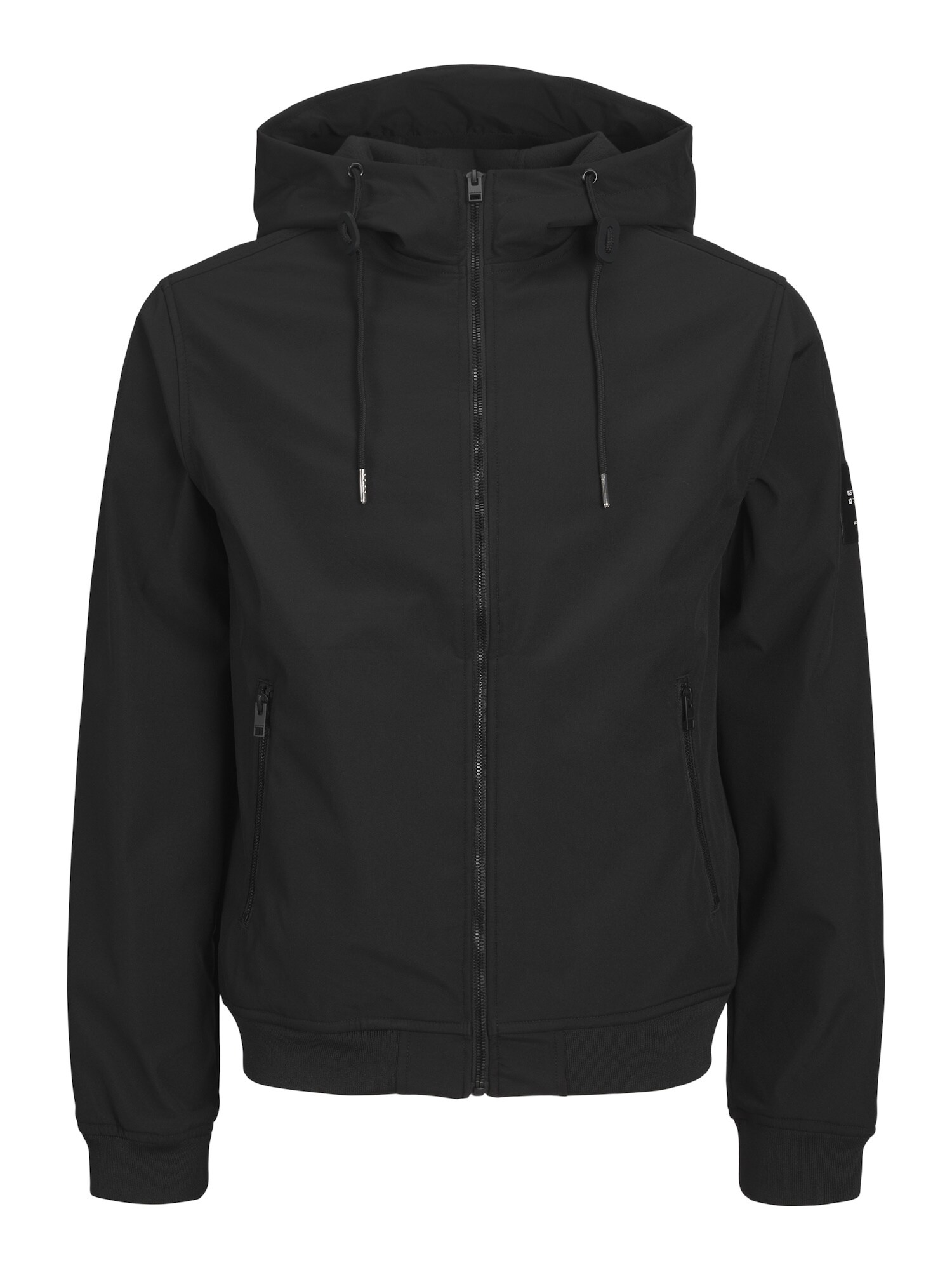 Jack & Jones Jacke BASIC Softshelljacke mit Kapuze, Rei&szlig;verschluss und Rei&szlig;verschlusstaschen 