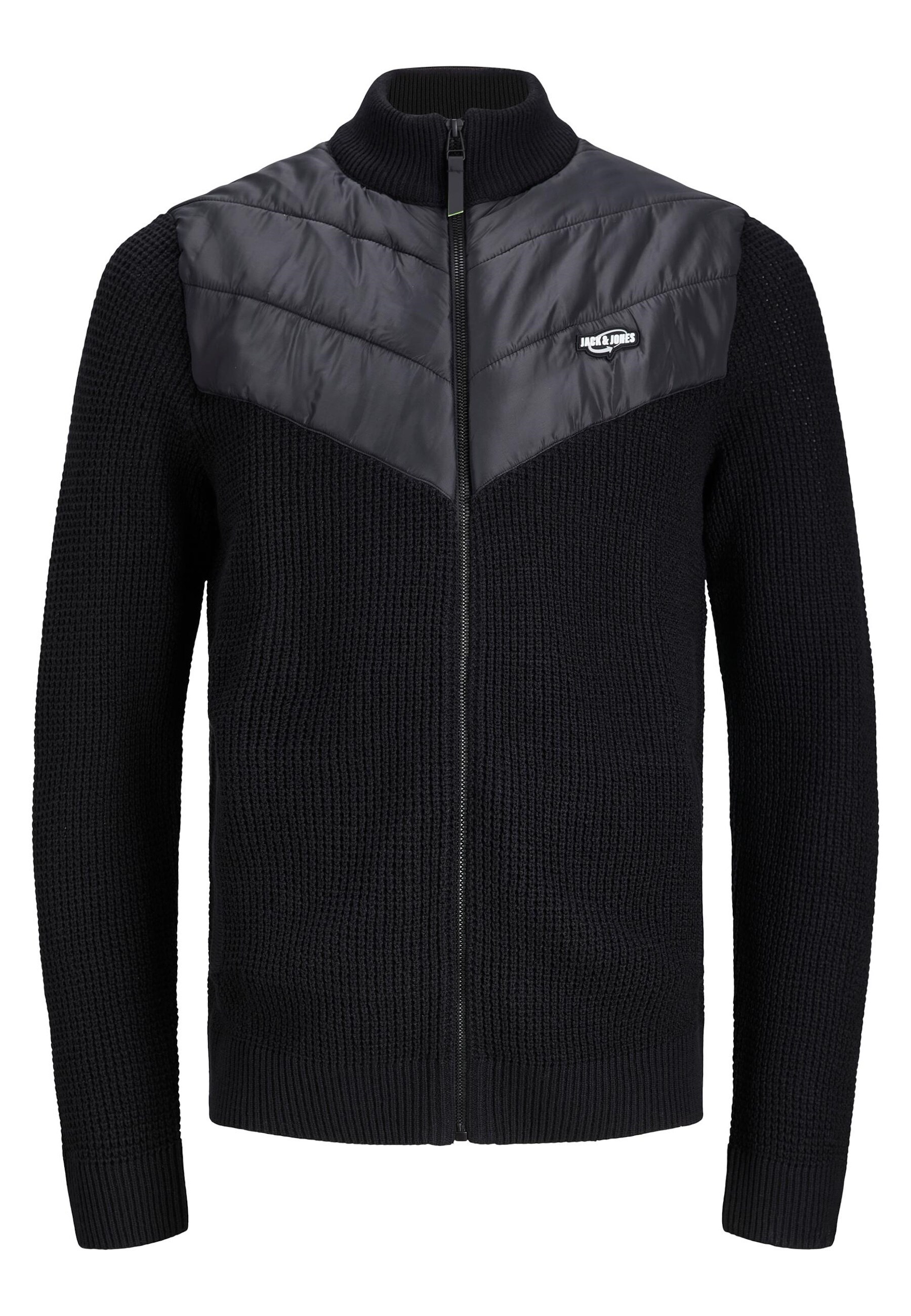 Jack & Jones Cardigan BLACK Strickjacke 
