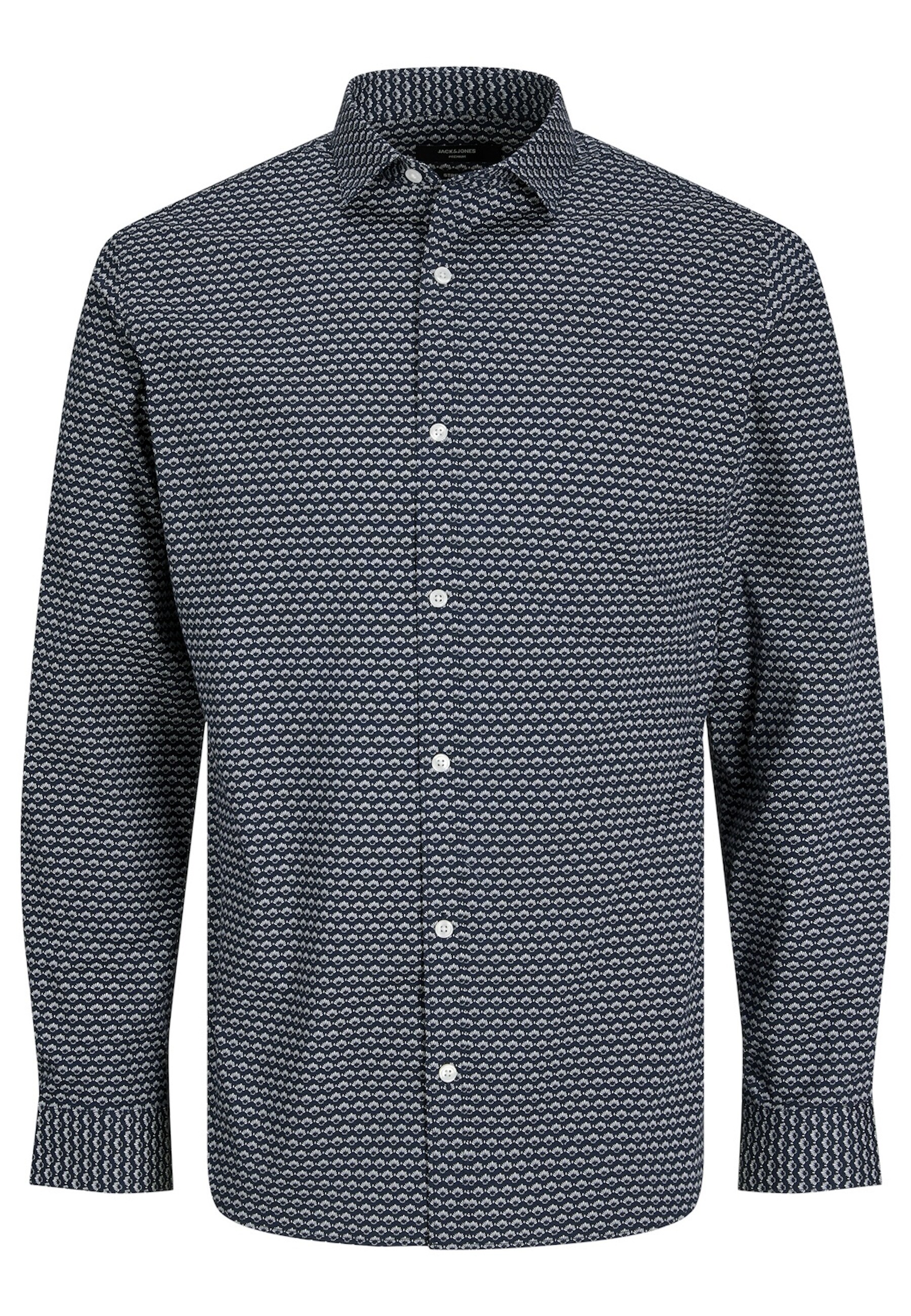 Jack & Jones Hemd BLACKPOOL Langarmhemd 