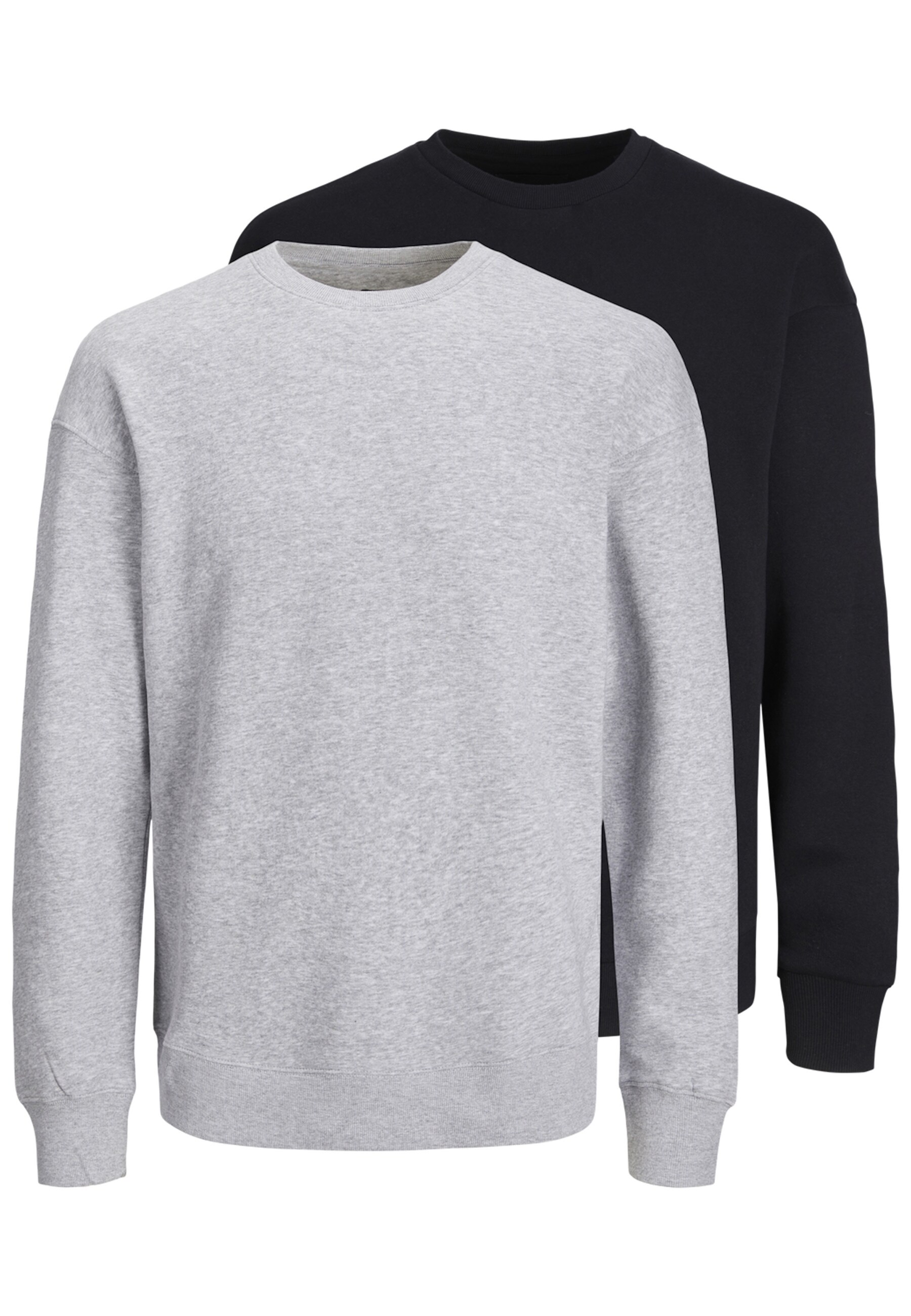 Jack & Jones Sweatshirt Bradly Langarmshirt Doppelpack 