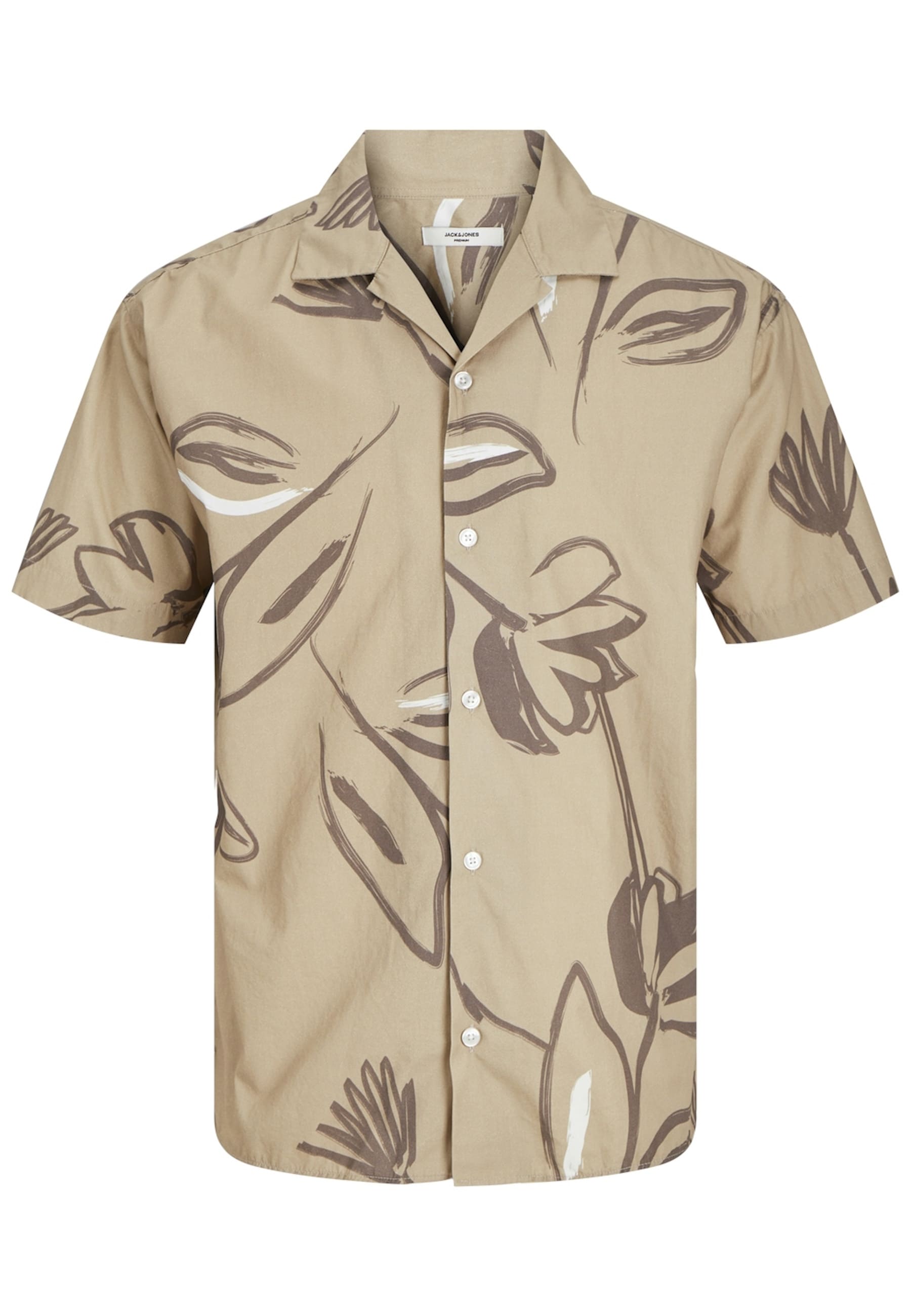 Jack & Jones Hemd PALMA RESORT Kurzarmhemd 