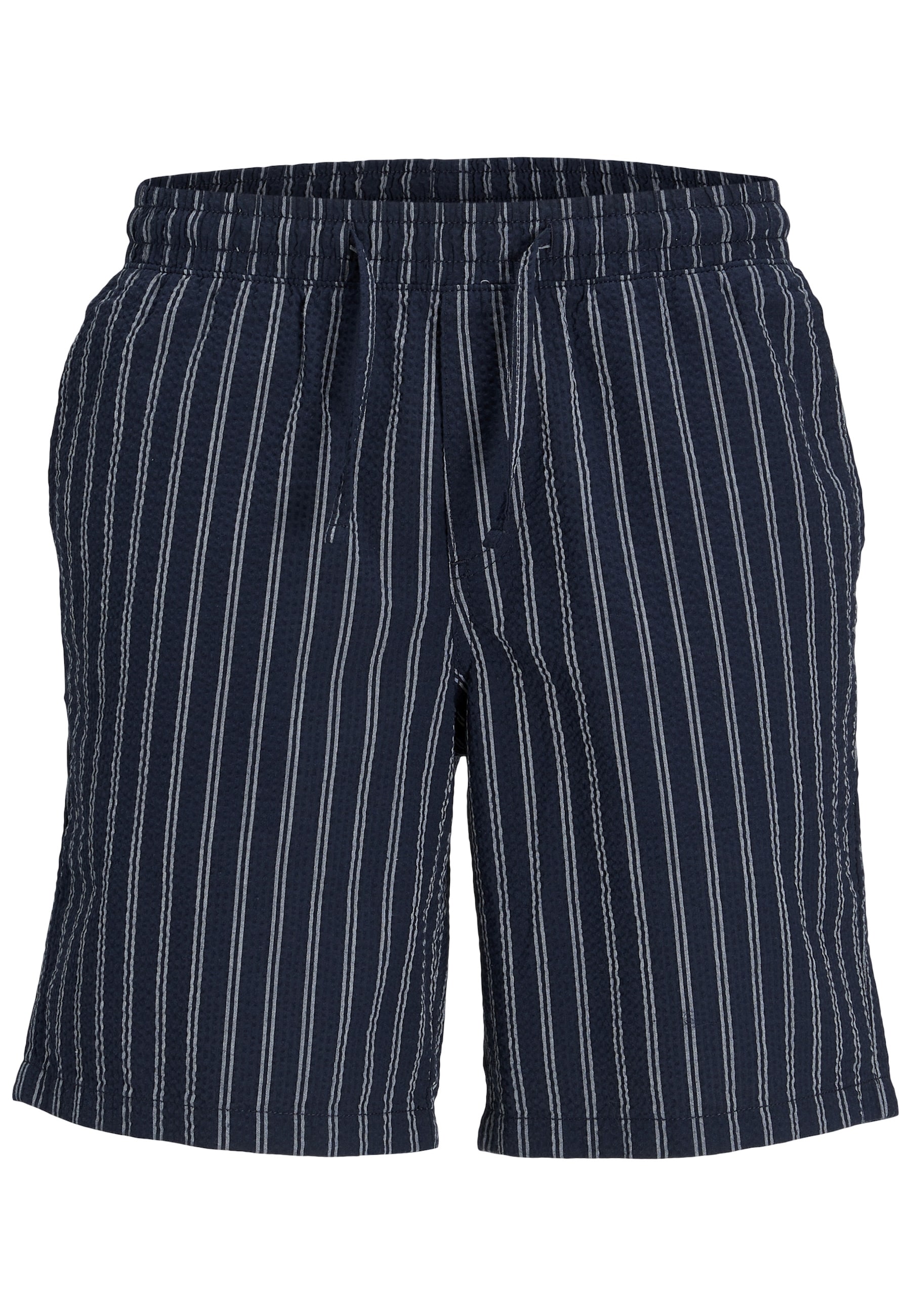 Jack & Jones Shorts AIDEN Seersucker-Shorts 